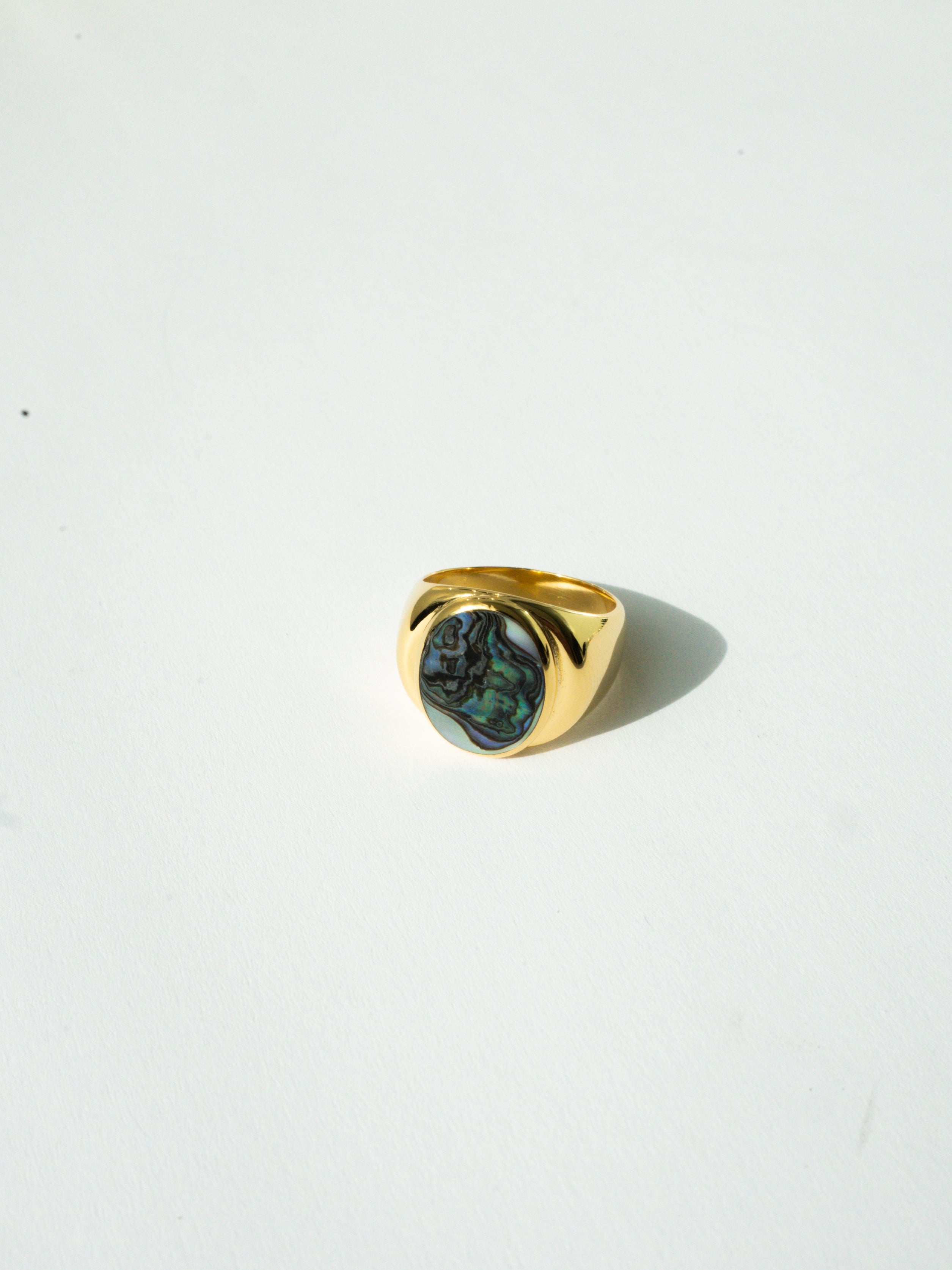 Odissea Perlmutte Abalone Ring