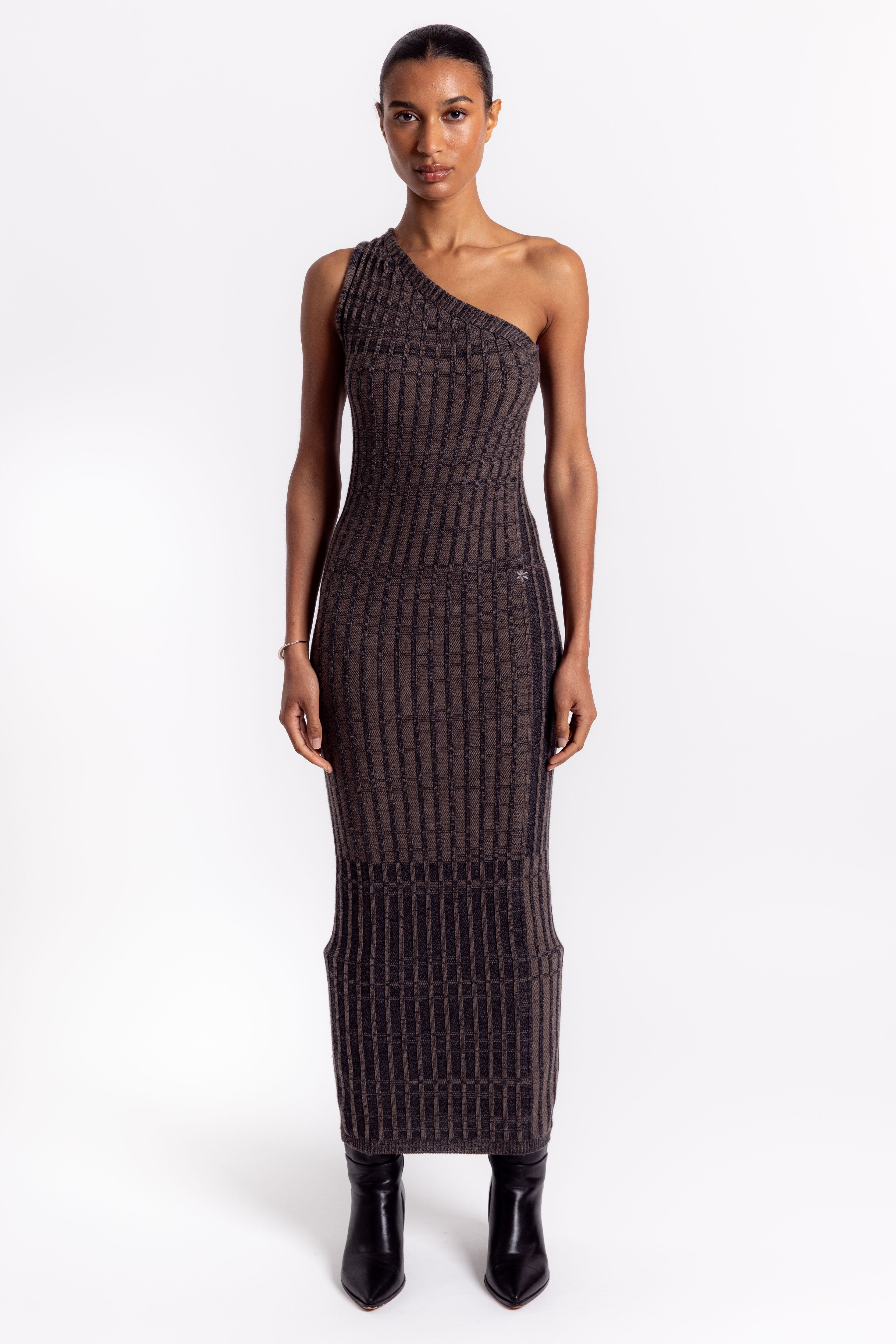 Permanent Vacation Tension Knit Dress - Terrain