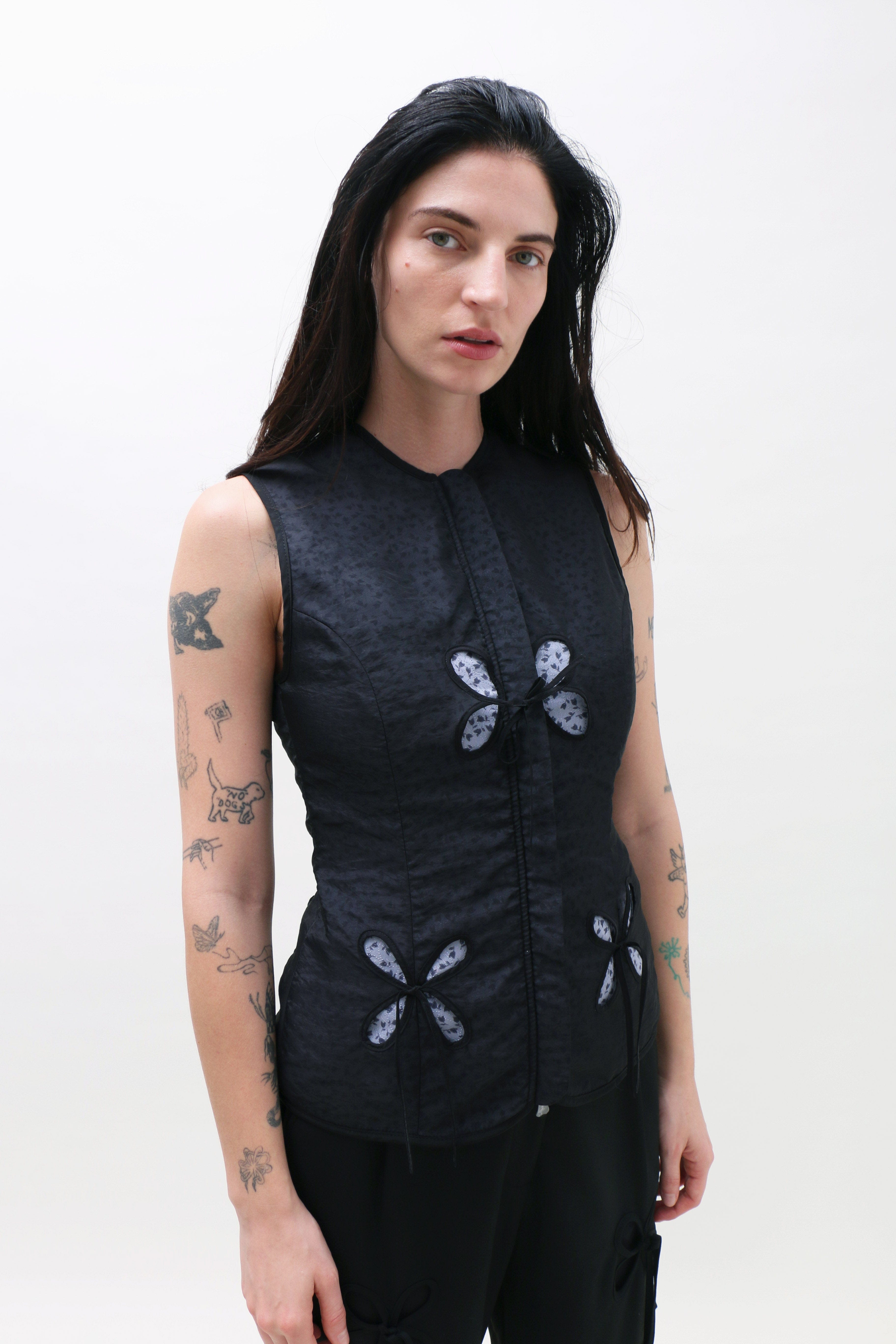 J.Kim Petal Fleece Vest
