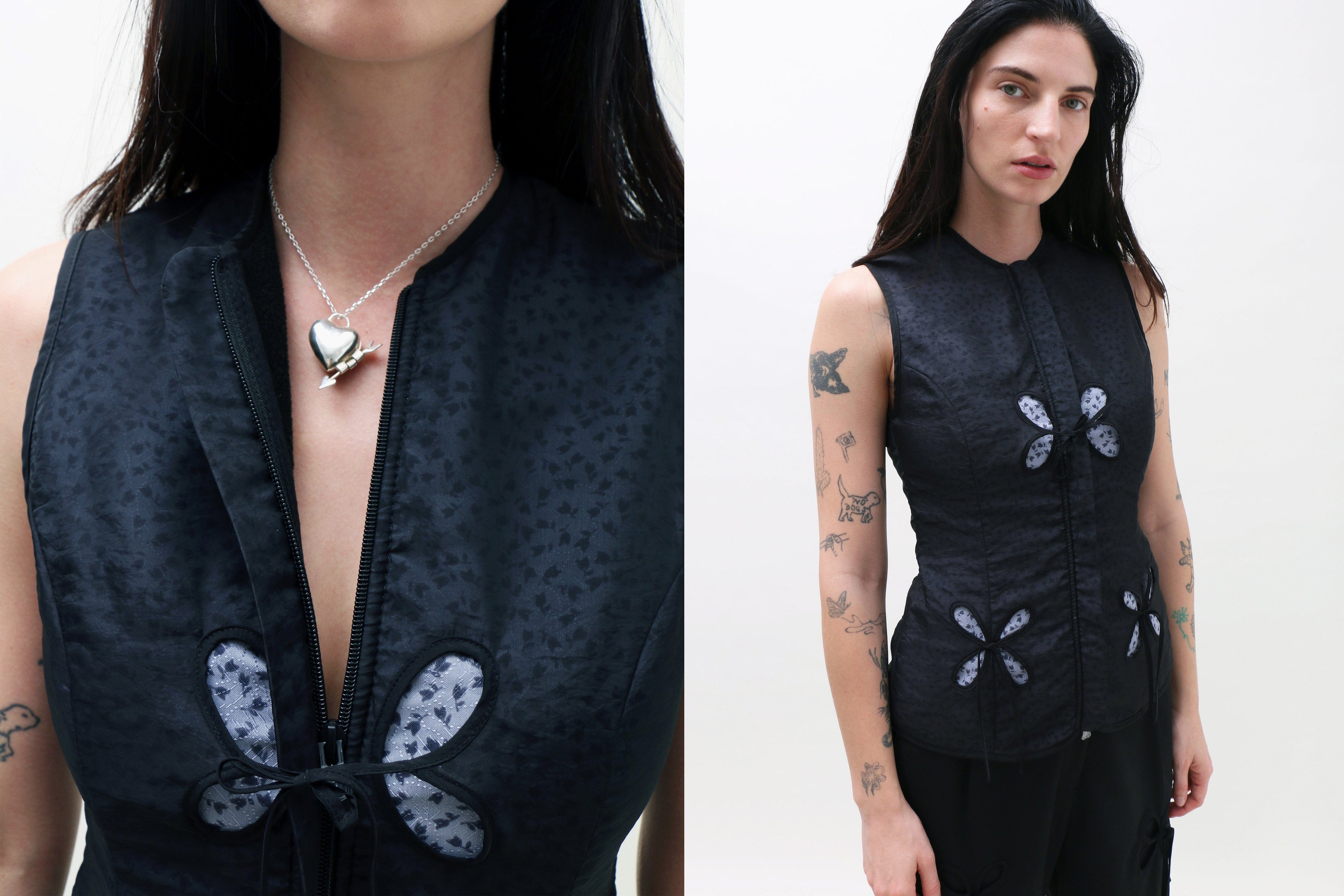 J.Kim Petal Fleece Vest