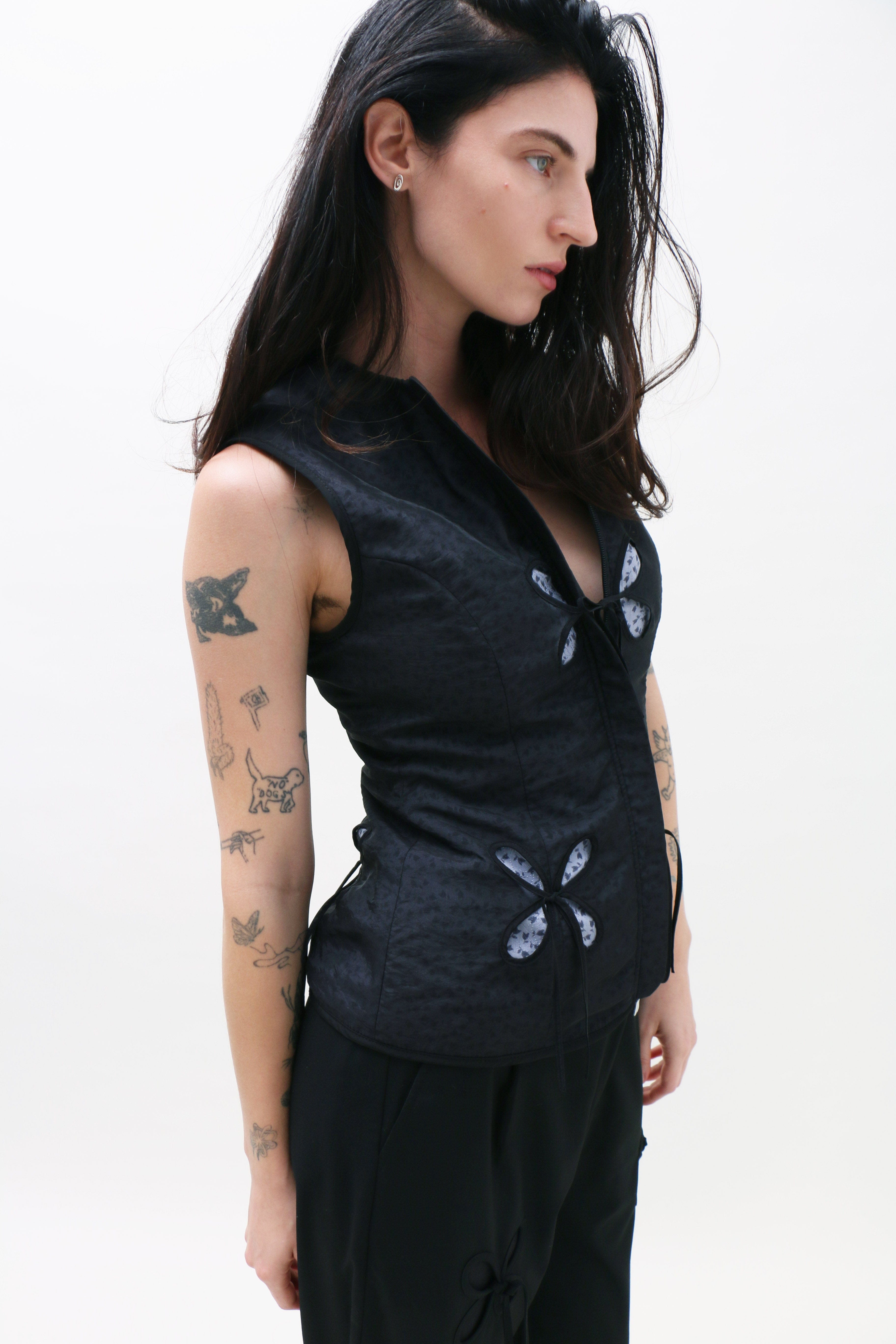 J.Kim Petal Fleece Vest