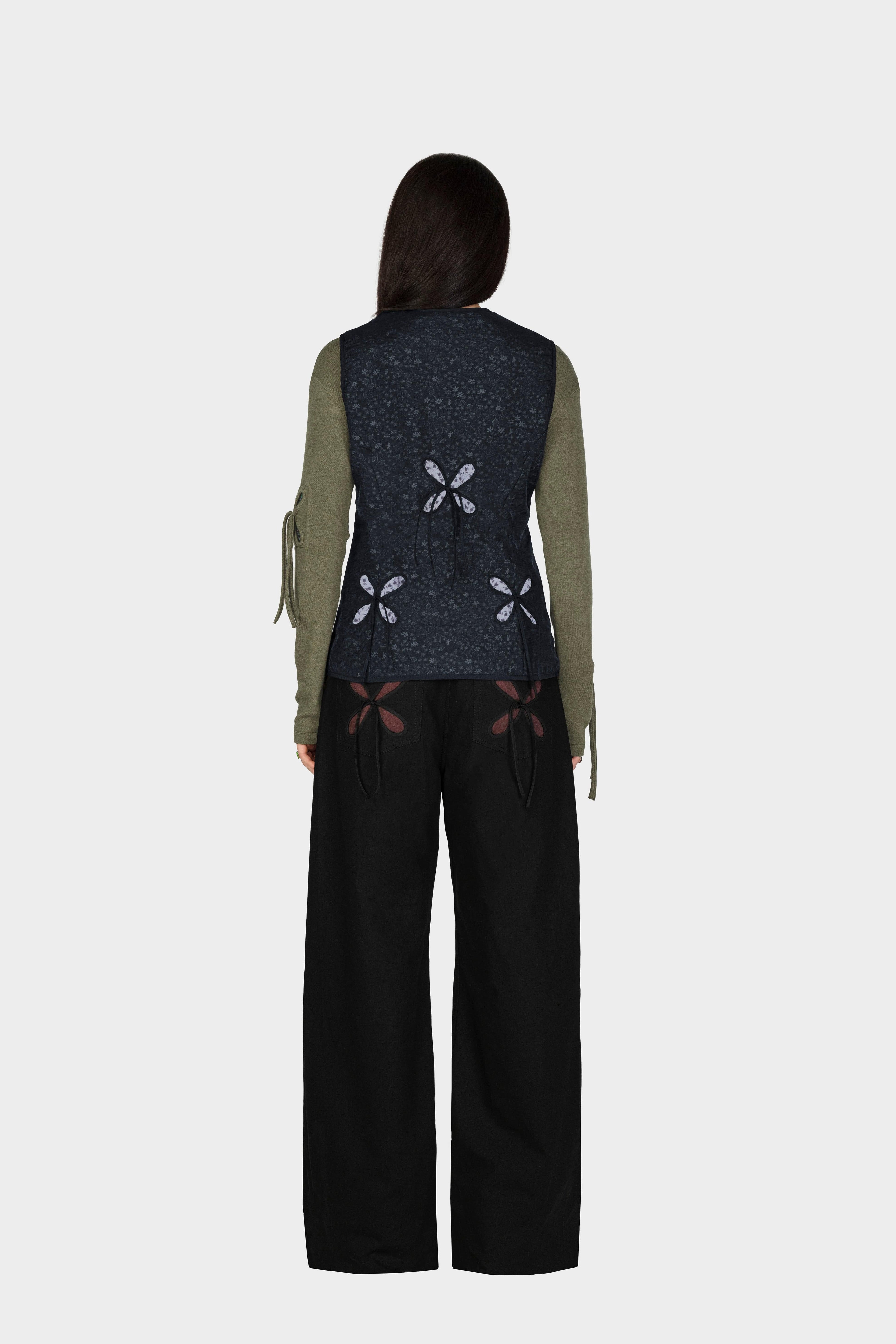 J.Kim Petal Fleece Vest