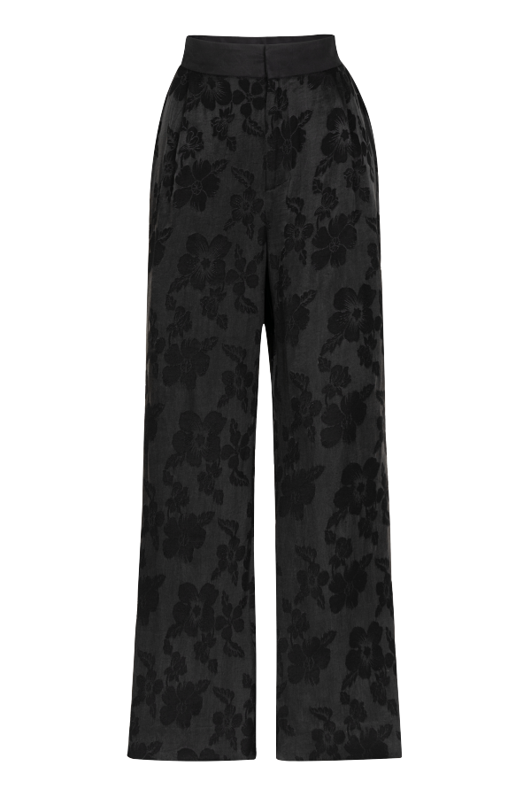 Untitled in Motion Petra Pant - Black Floral