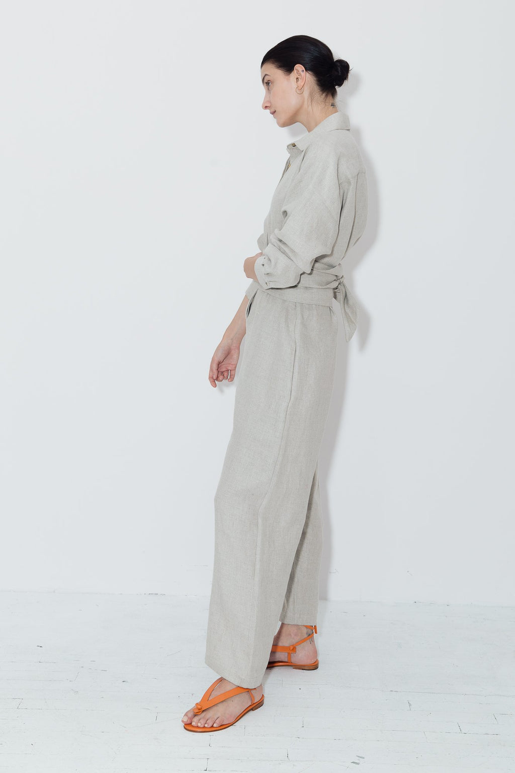 Phoenicia Heavy Linen Ren Jumpsuit - Phoenicia