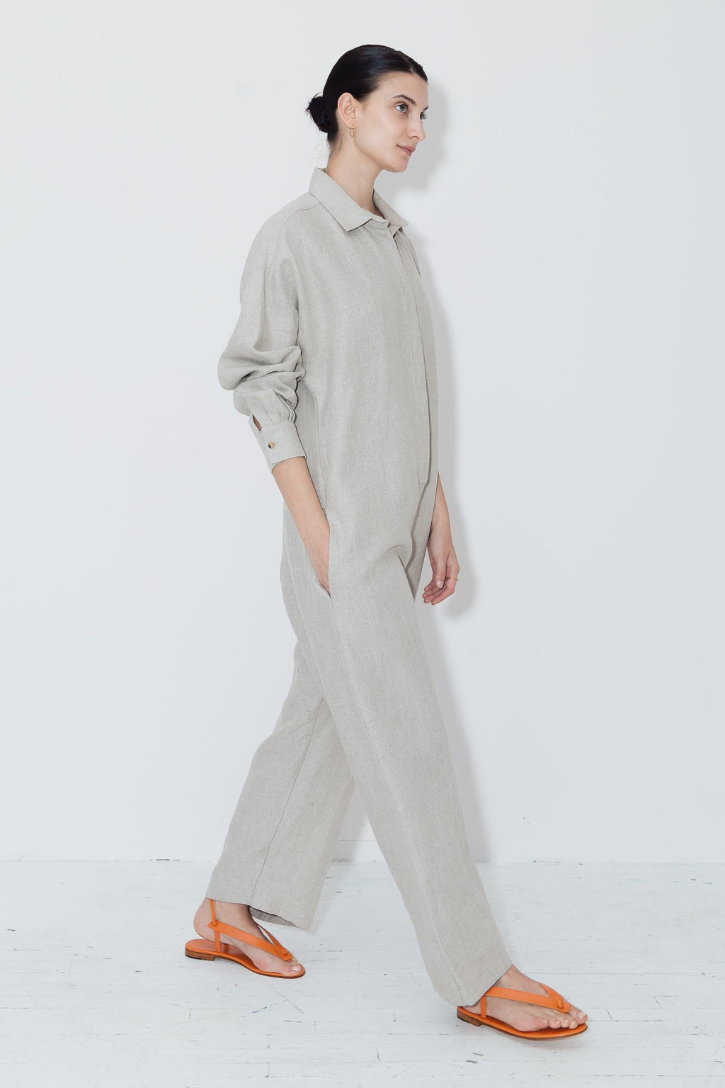 Phoenicia Heavy Linen Ren Jumpsuit - Phoenicia