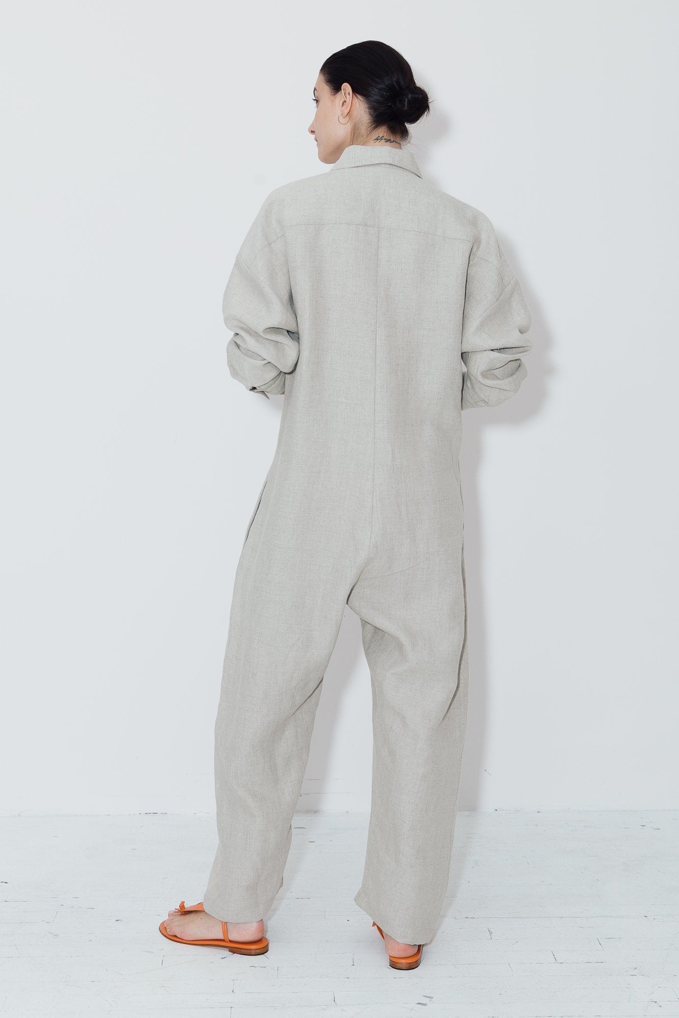 Phoenicia Heavy Linen Ren Jumpsuit - Phoenicia