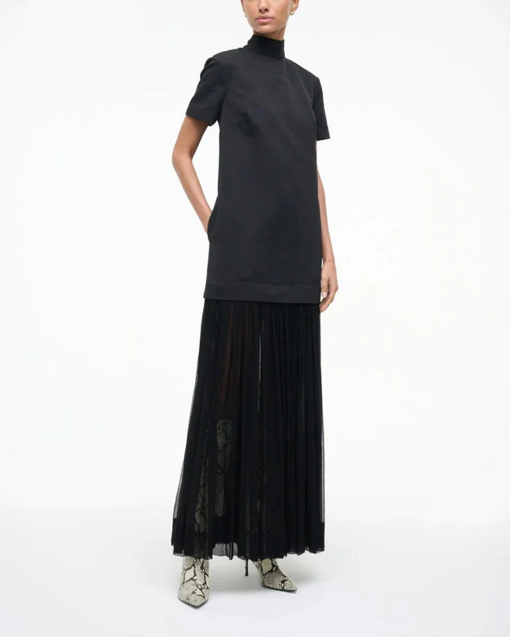 Staud Pia Dress - Black