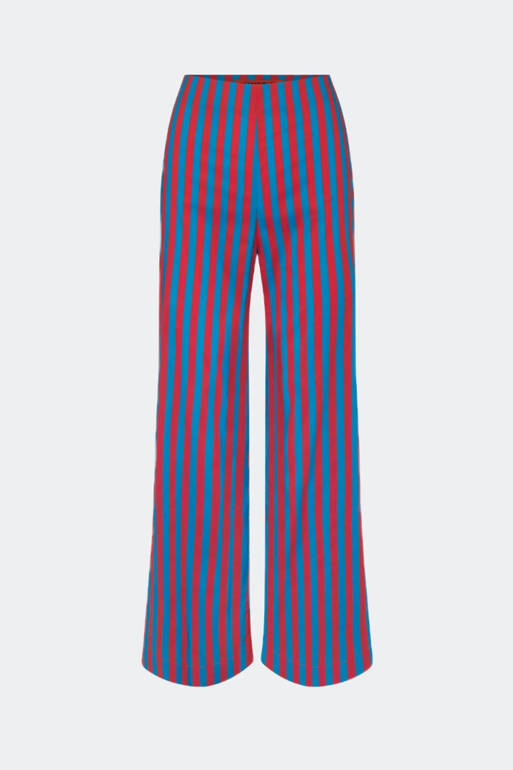 Simon Miller Pia Poplin Pants - Blue-Paprika Stripe