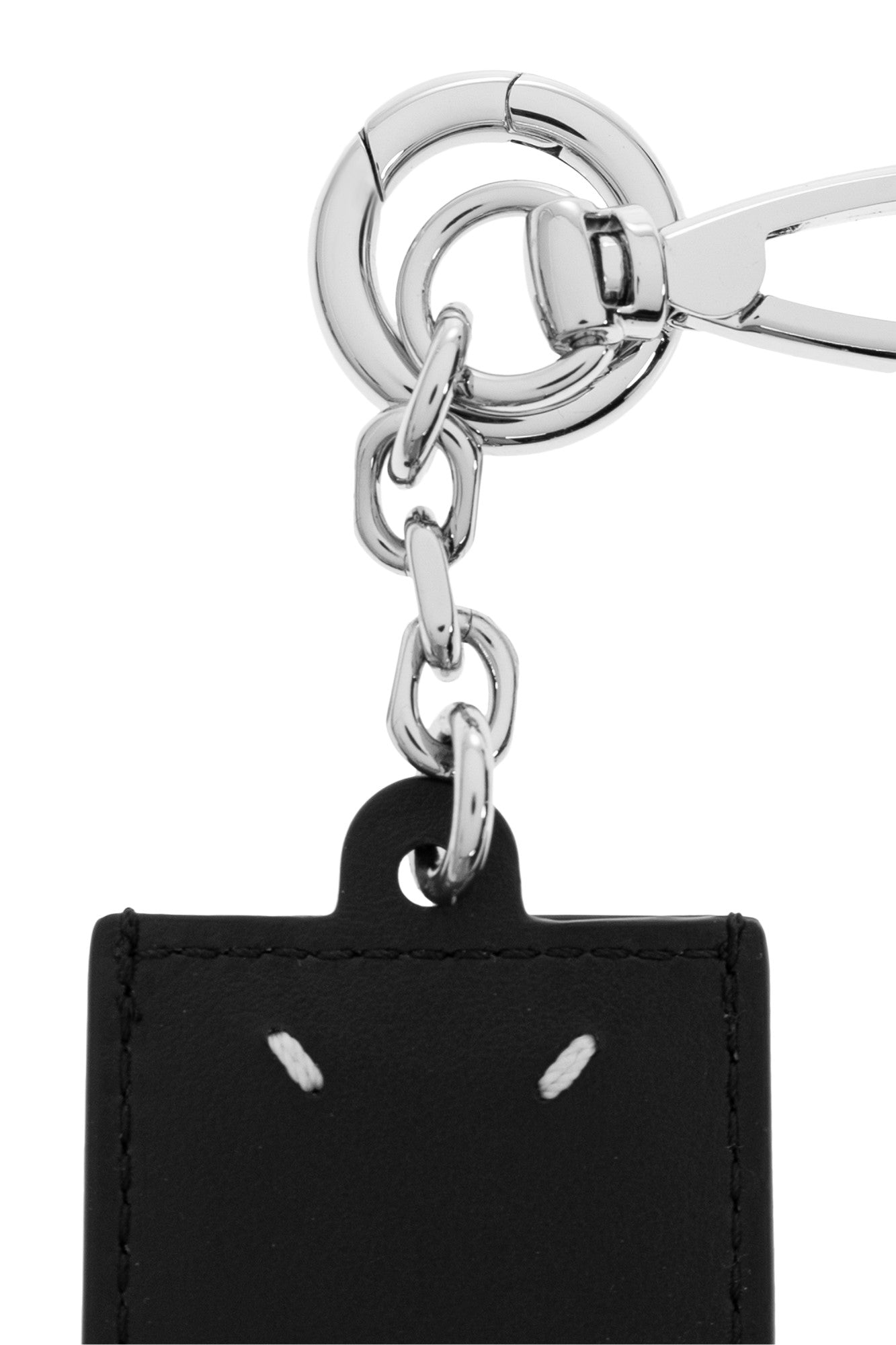 Maison Margiela Picture Frame Keyring - Black