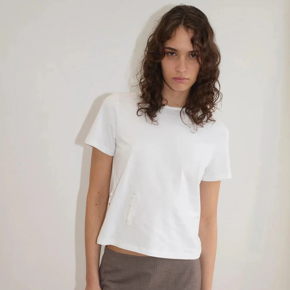 Deiji Studios Pinch Tee - White