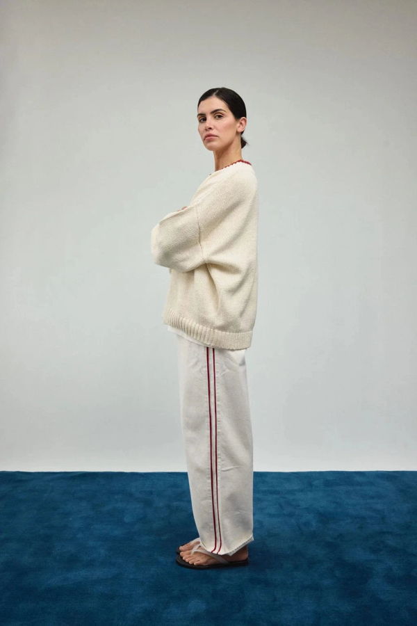James Street Co. Pinstripe Track Pant