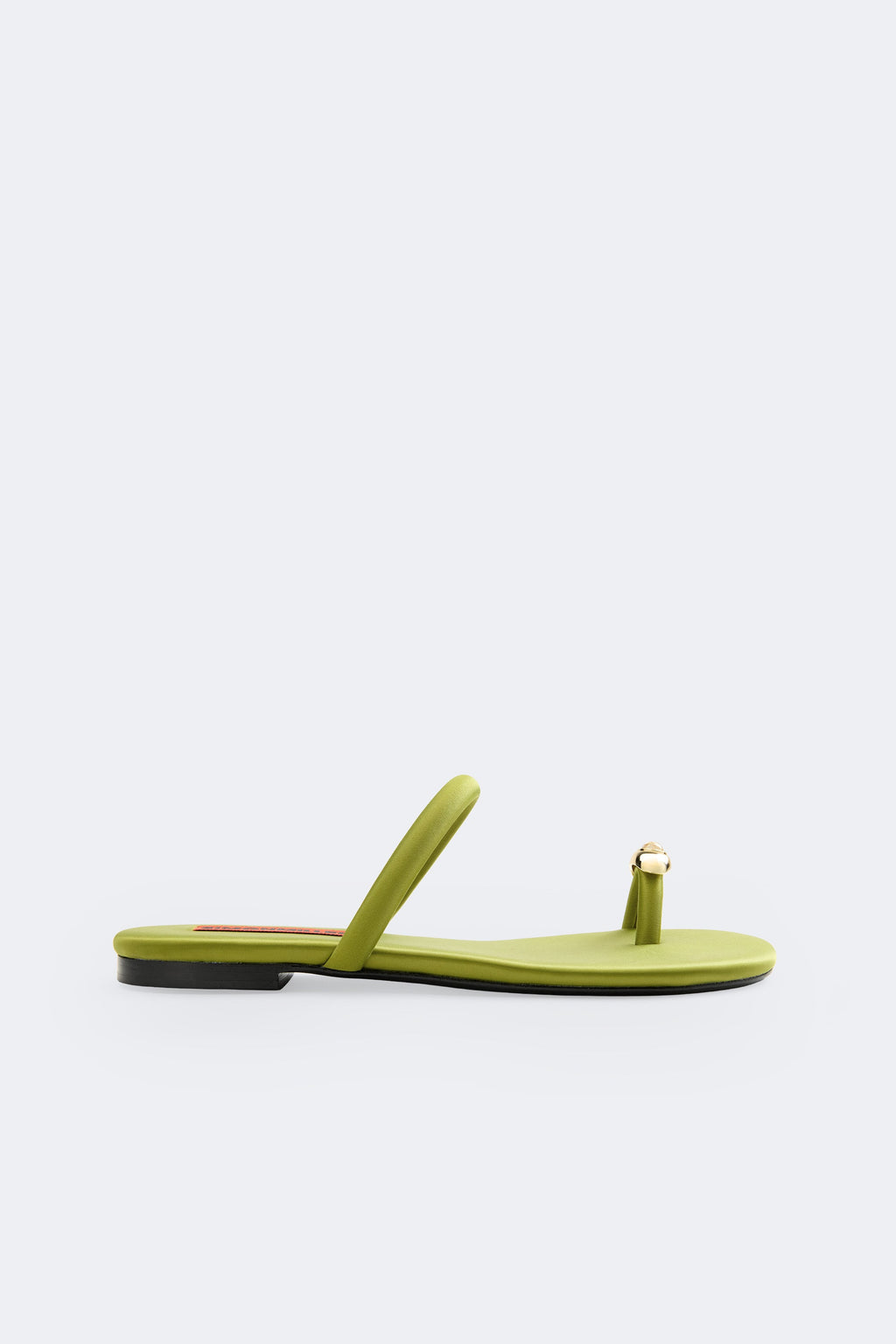 Simon Miller Pipe Sandal - Moss Green/Clear