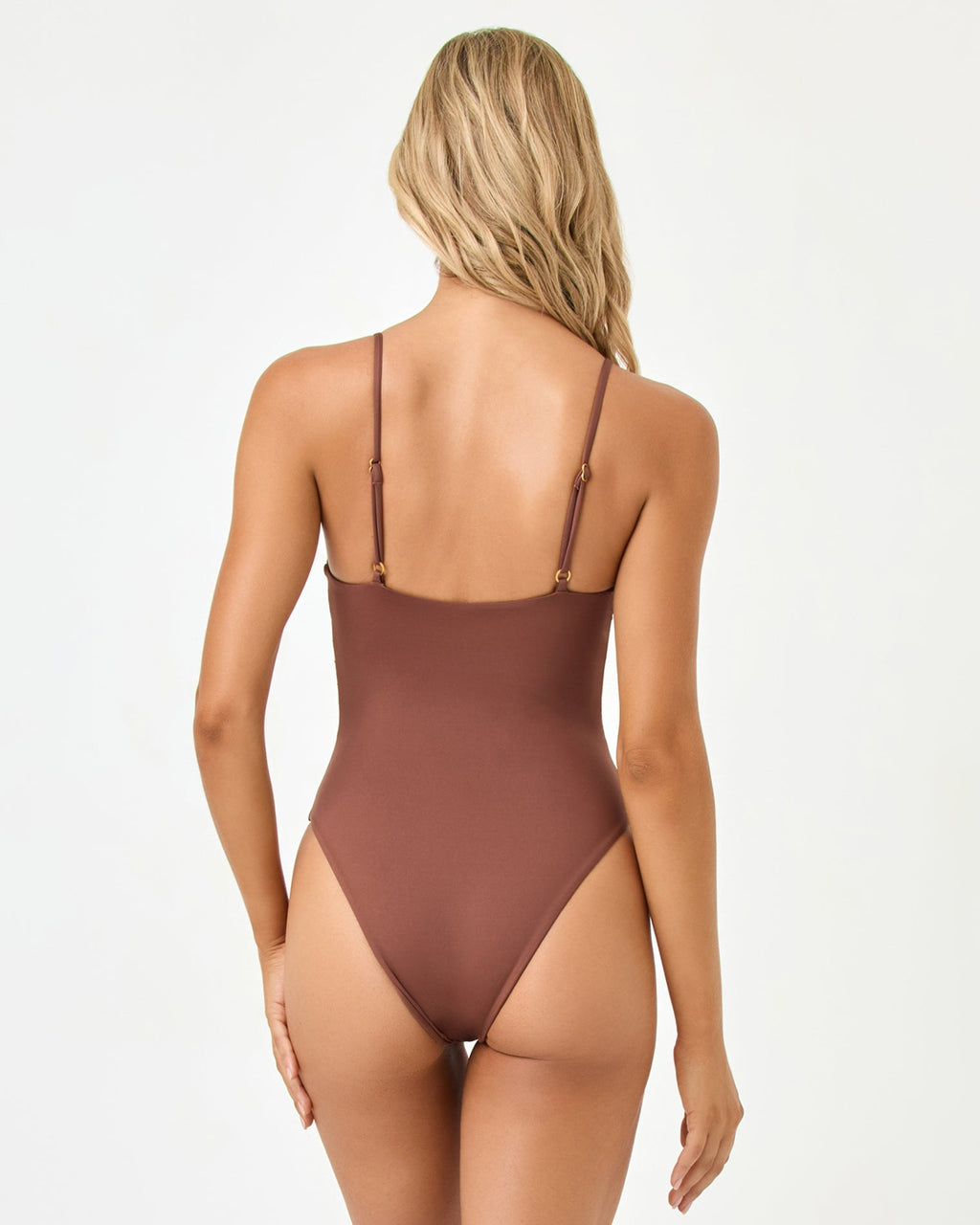 L*Space Piper One Piece Swimsuit - Cafe
