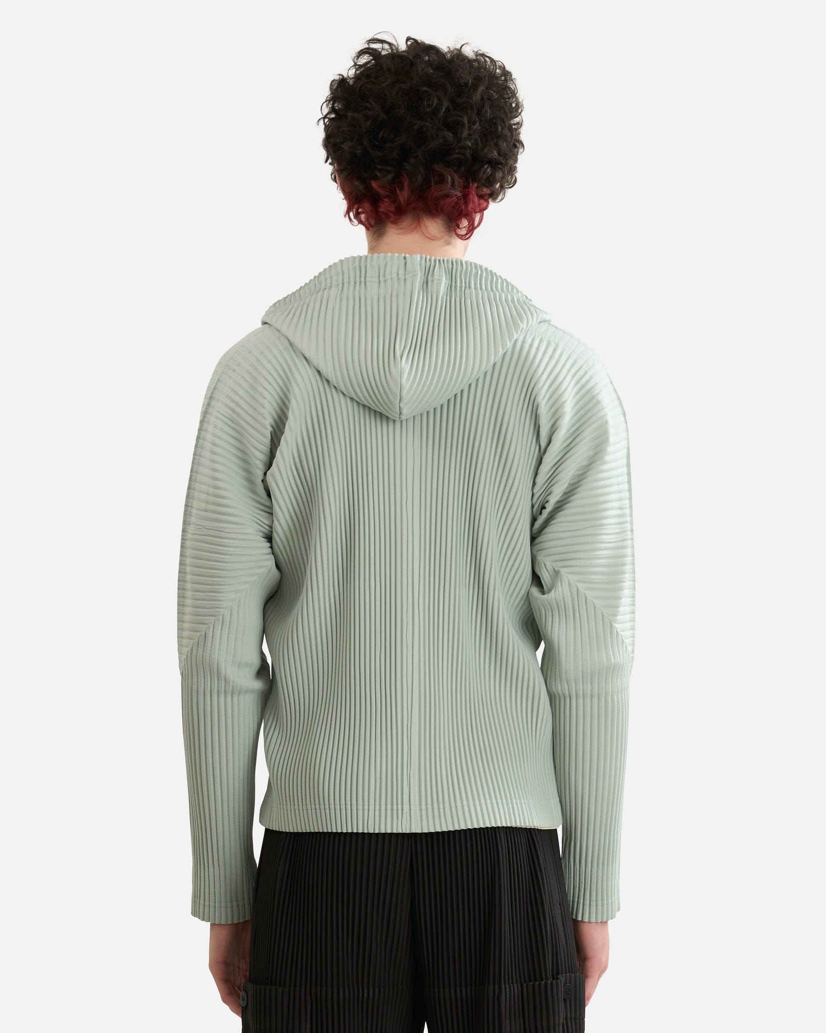 HOMME PLISSE ISSEY MIYAKE Pleated Hooded Jacket