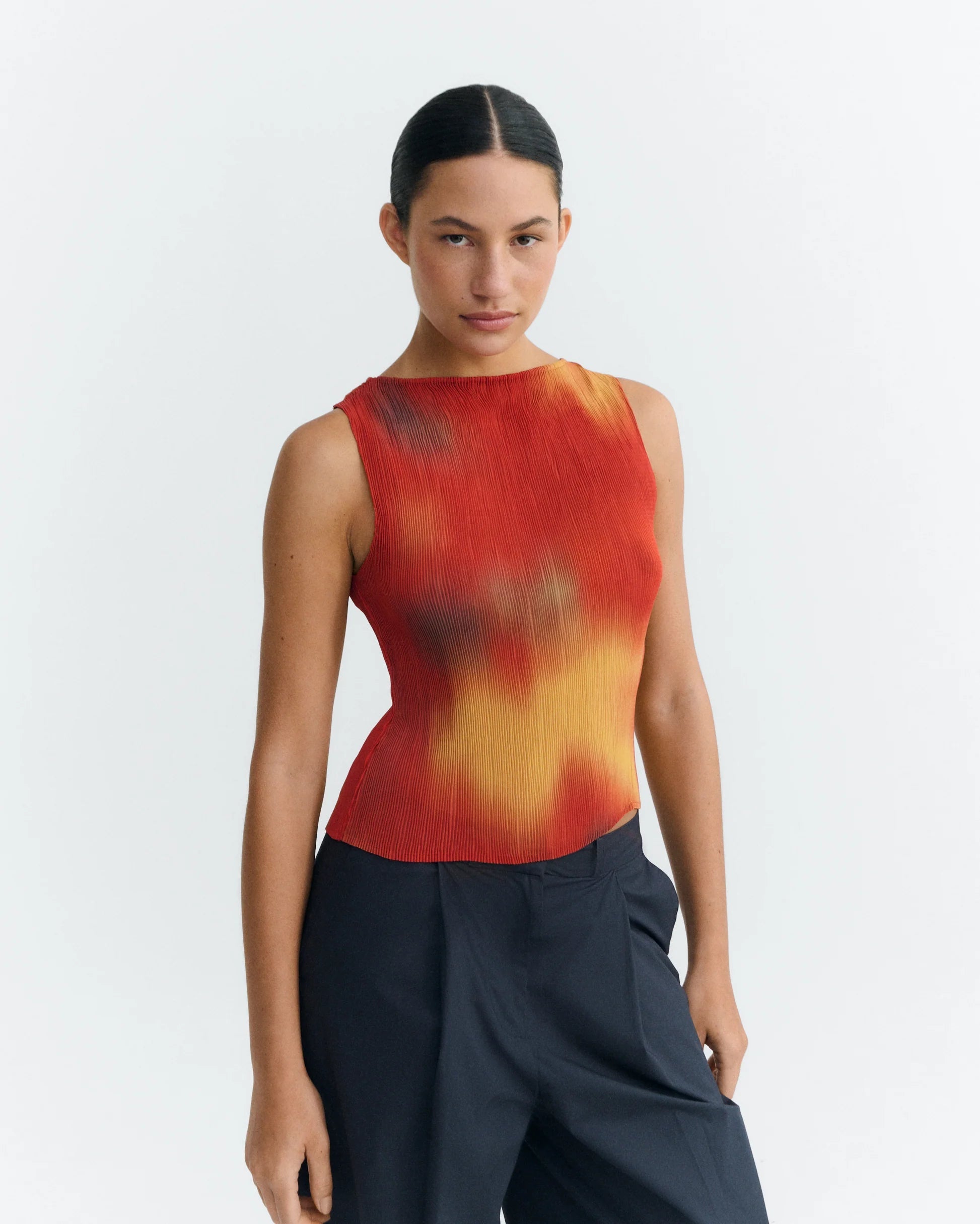 Thinking MU Pleated Top