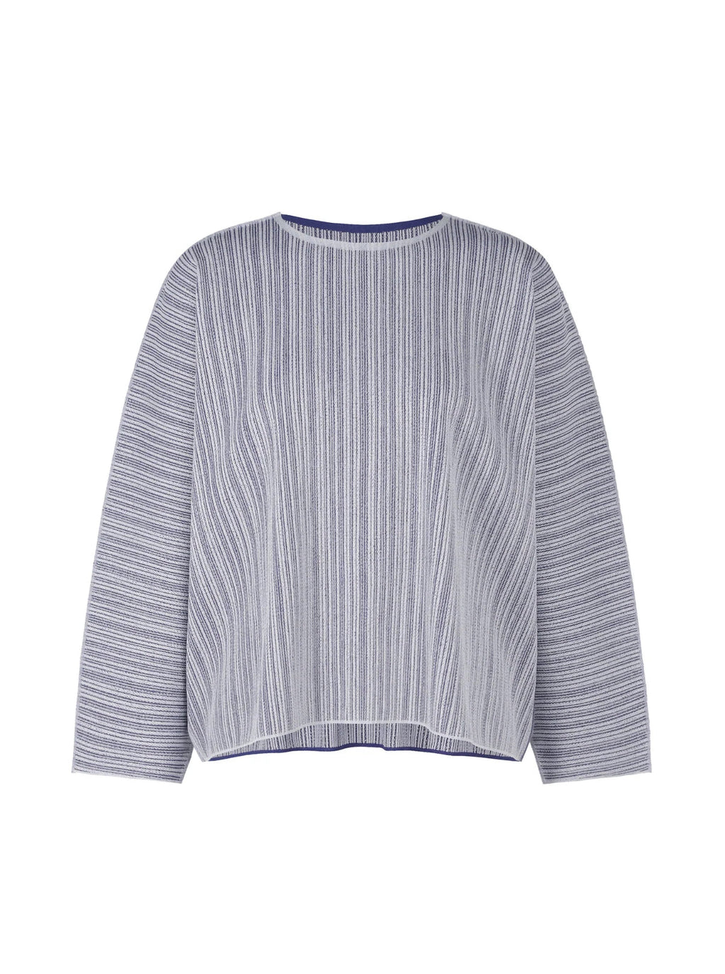 Pleats Please by Issey Miyake A-POC Shell Top - Blue