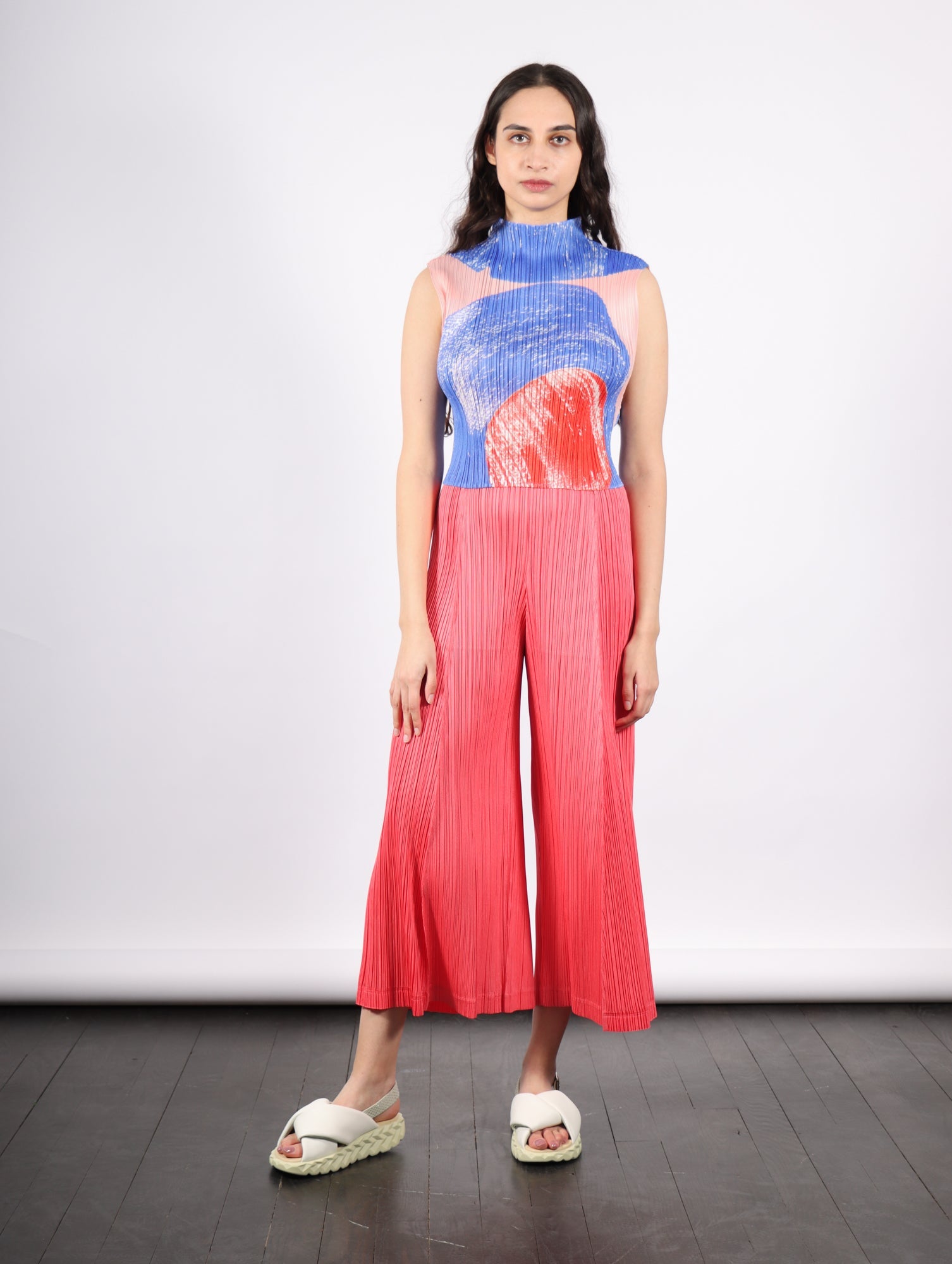 Pleats Please by Issey Miyake Thicker Bottoms 1 Pants - Coral Pink