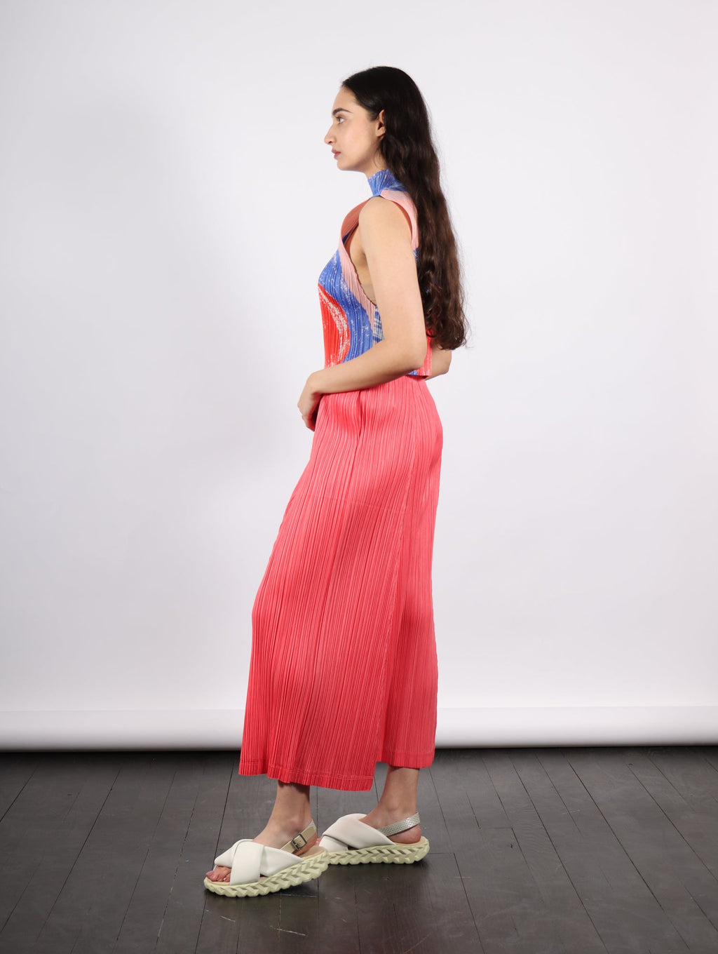 Pleats Please by Issey Miyake Thicker Bottoms 1 Pants - Coral Pink