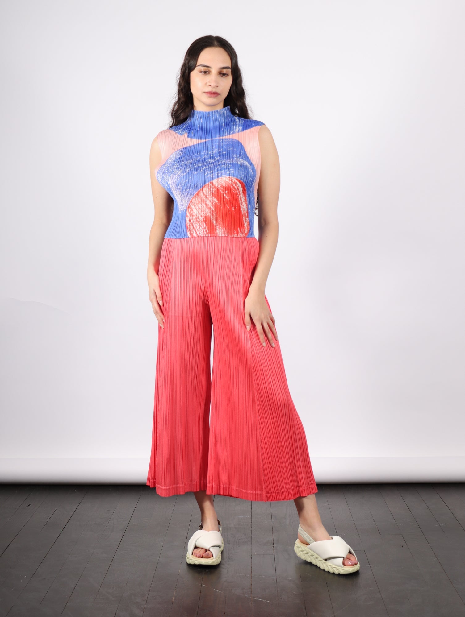 Pleats Please by Issey Miyake Thicker Bottoms 1 Pants - Coral Pink