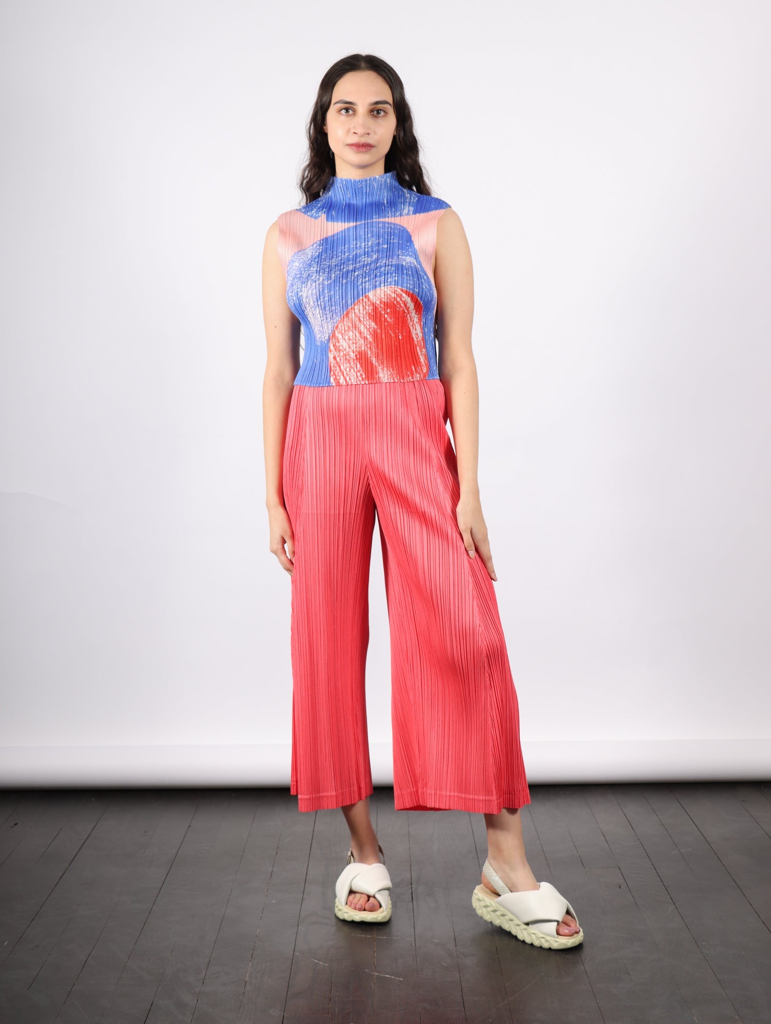 Pleats Please by Issey Miyake Thicker Bottoms 1 Pants - Coral Pink