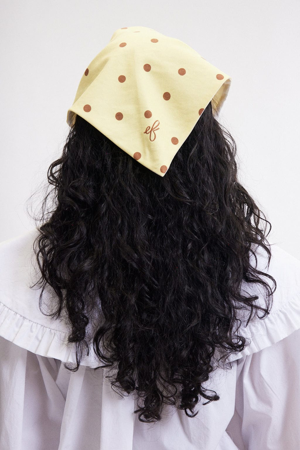 Eliza Faulkner Polka Dot Headscarf