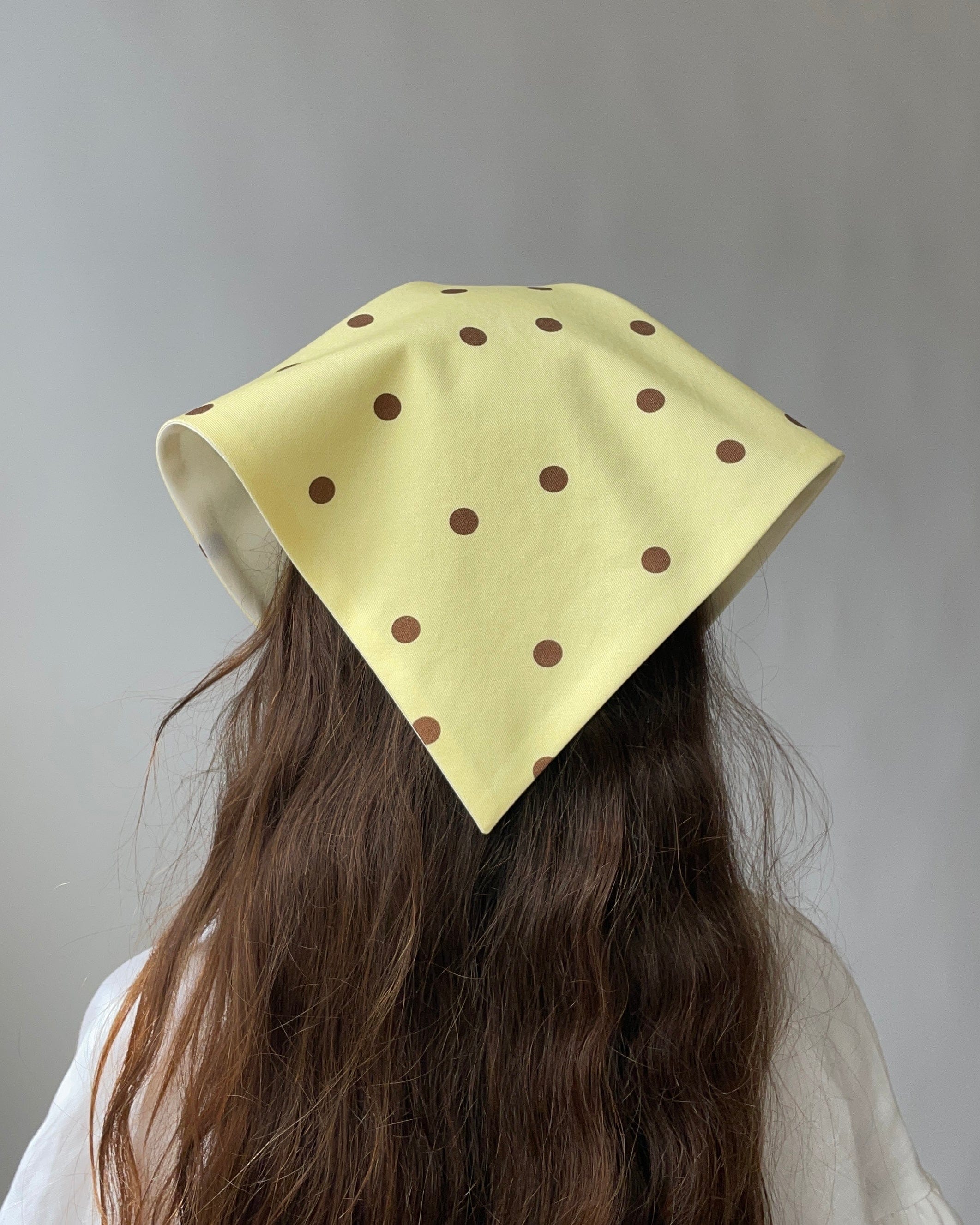 Eliza Faulkner Polka Dot Headscarf