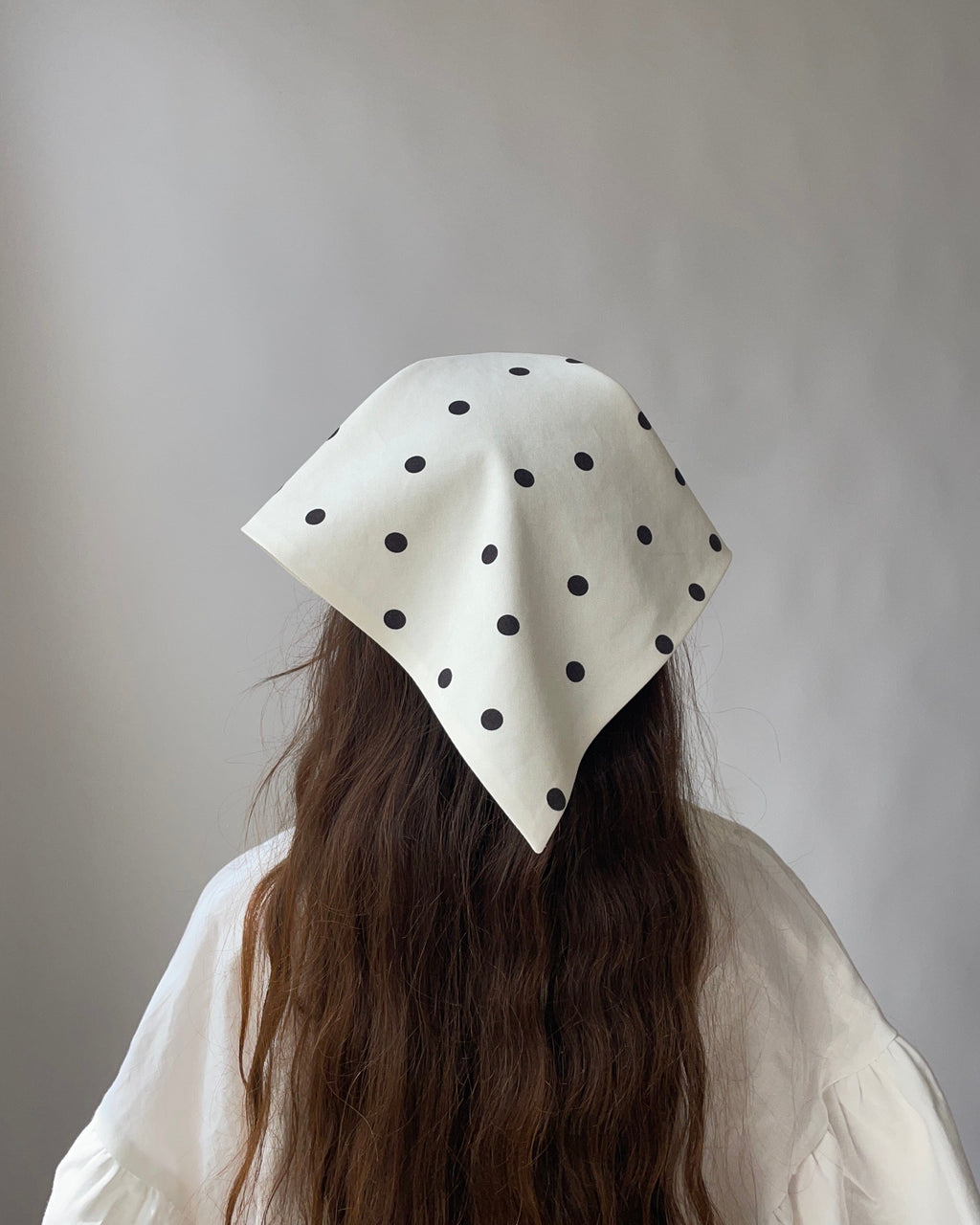 Eliza Faulkner Polka Dot Headscarf