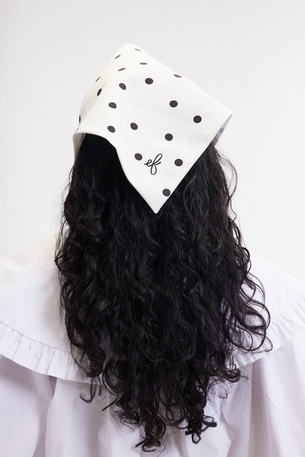Eliza Faulkner Polka Dot Headscarf