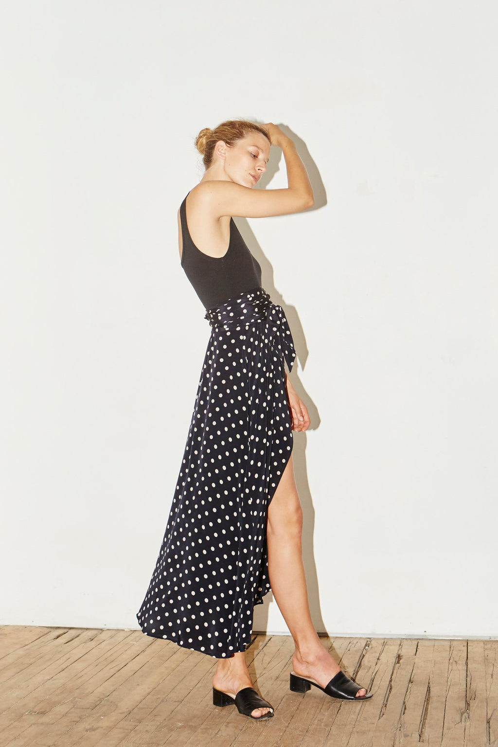 Datura Silk Alma Skirt - POLKA