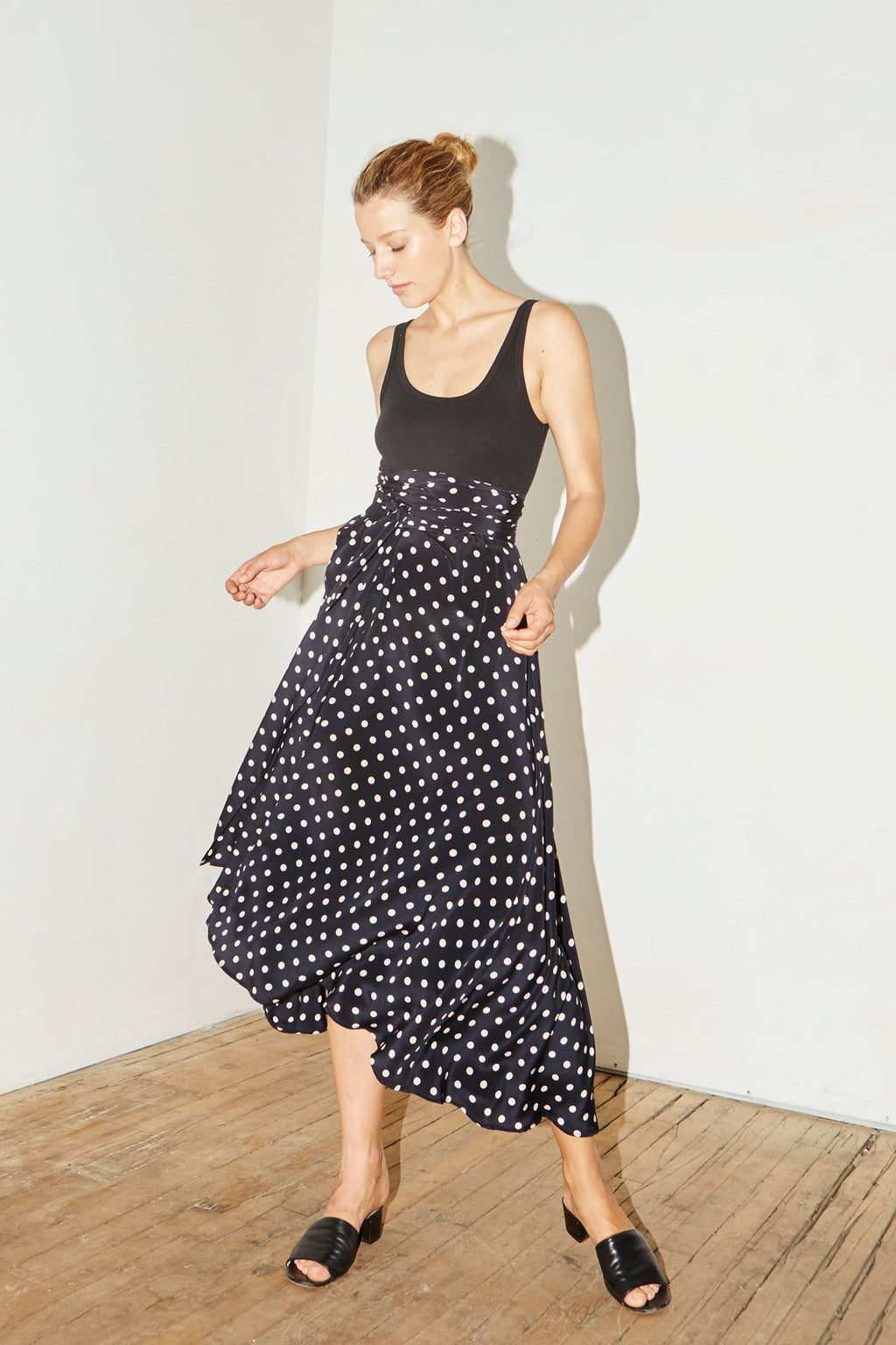 Datura Silk Alma Skirt - POLKA