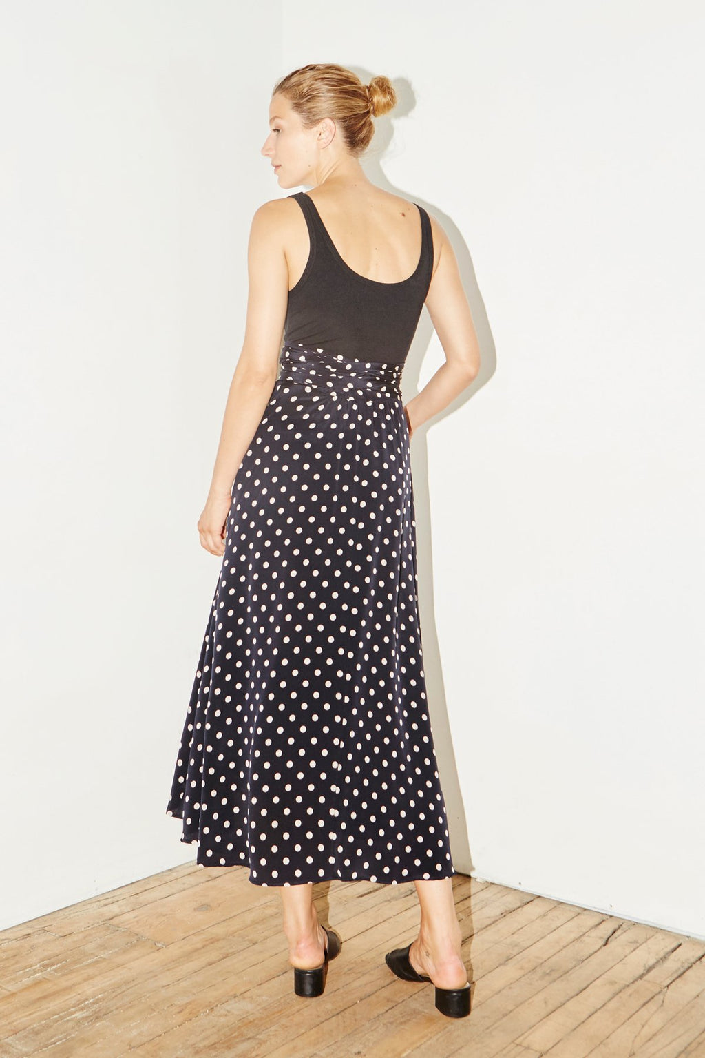 Datura Silk Alma Skirt - POLKA