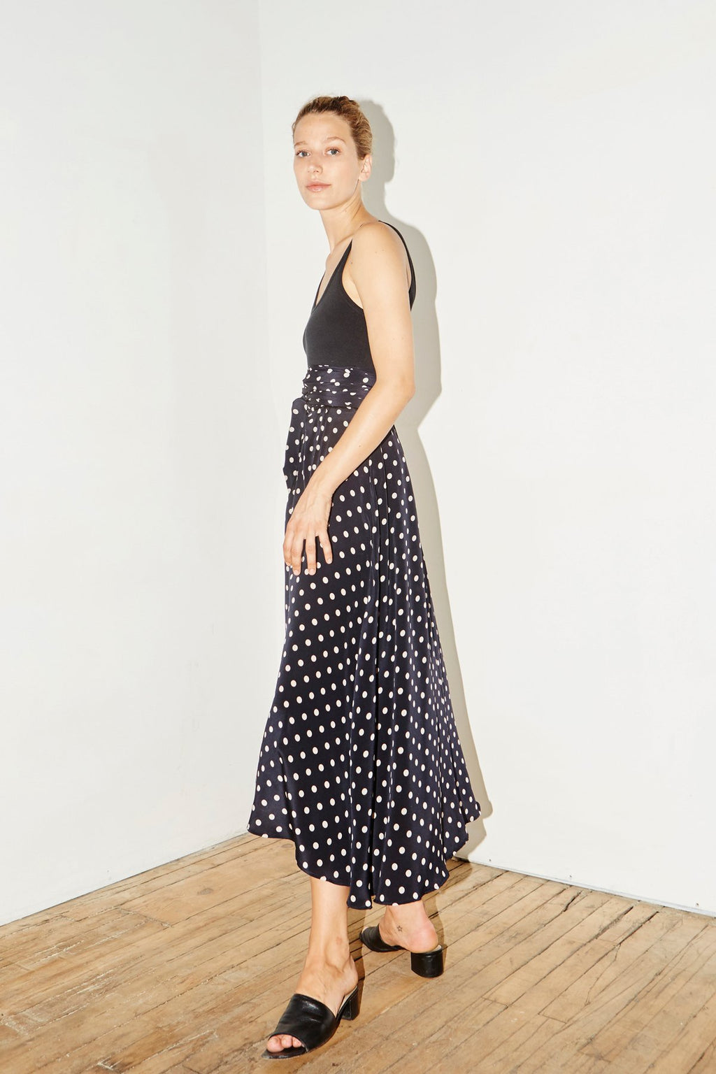 Datura Silk Alma Skirt - POLKA