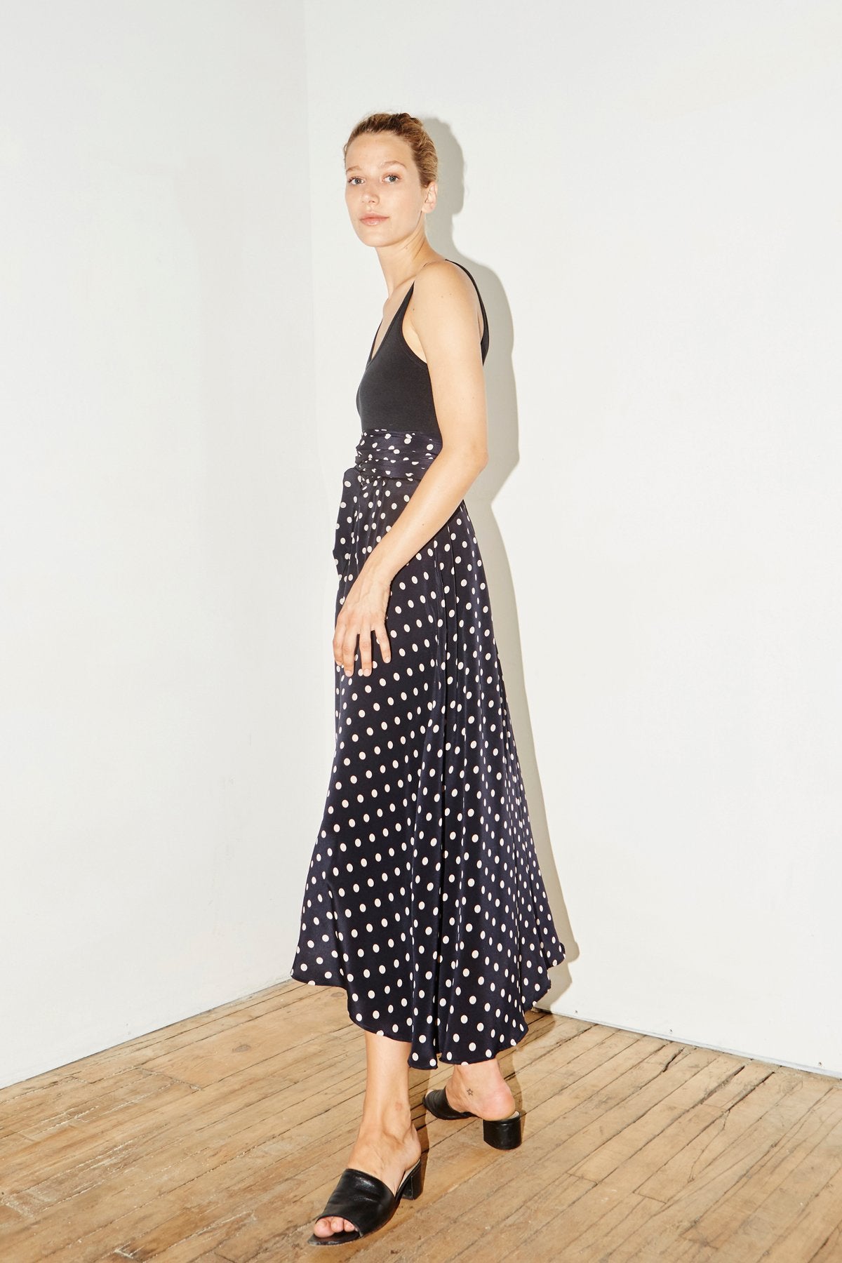 Datura Silk Alma Skirt - POLKA