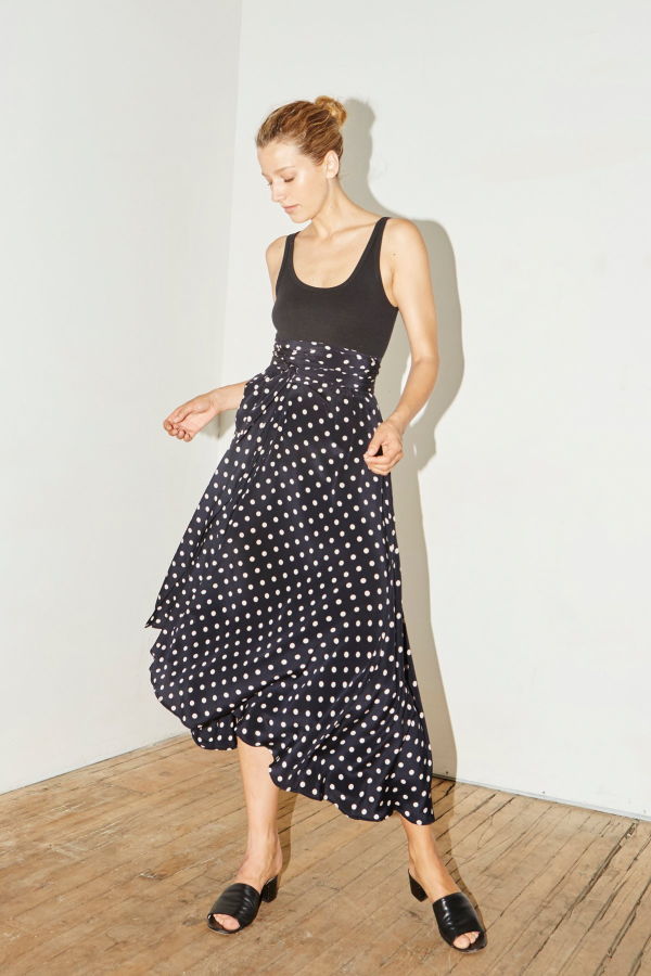 Datura Silk Alma Skirt - POLKA