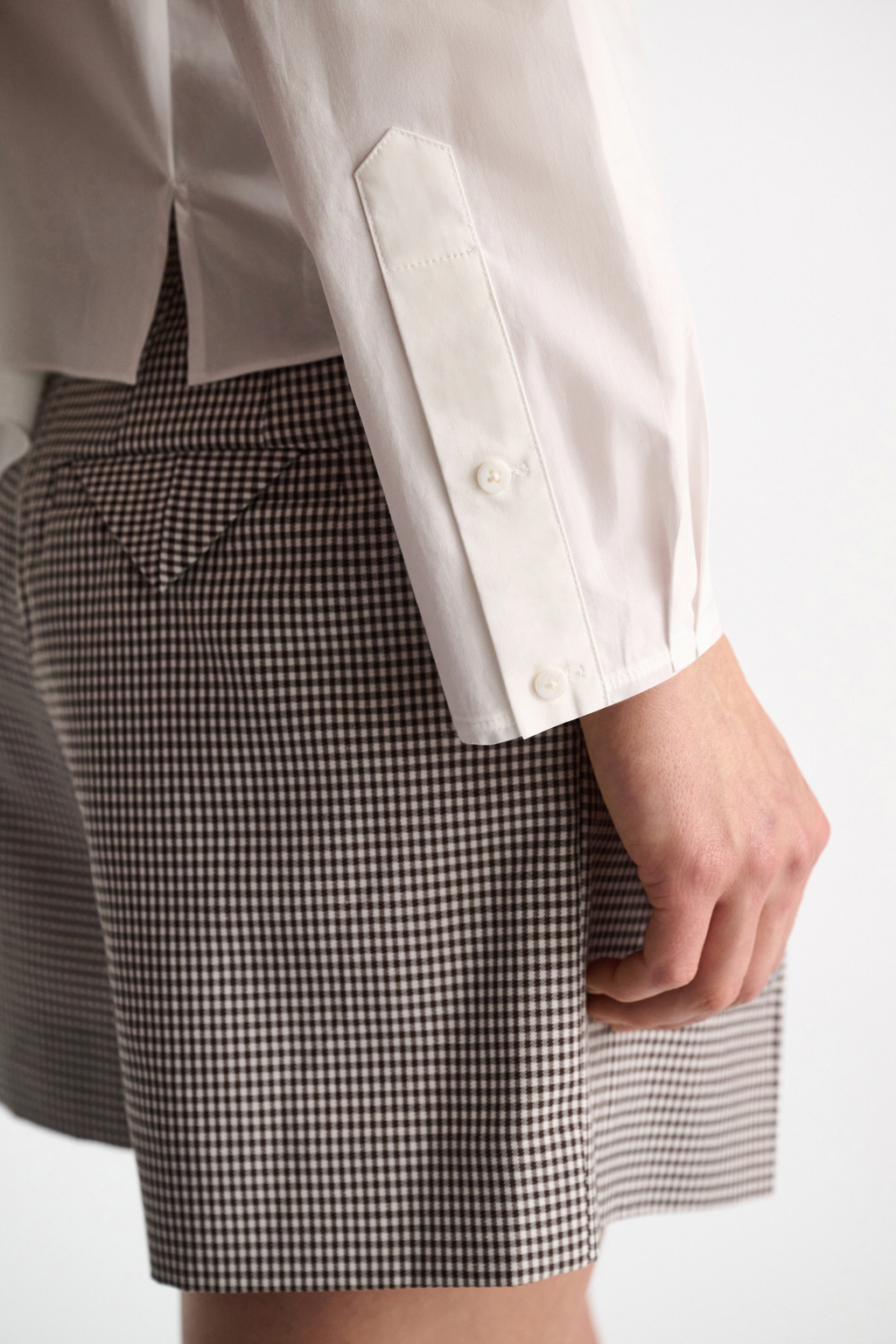 Dorothee Schumacher Poplin Power Blouse - White/Lemon