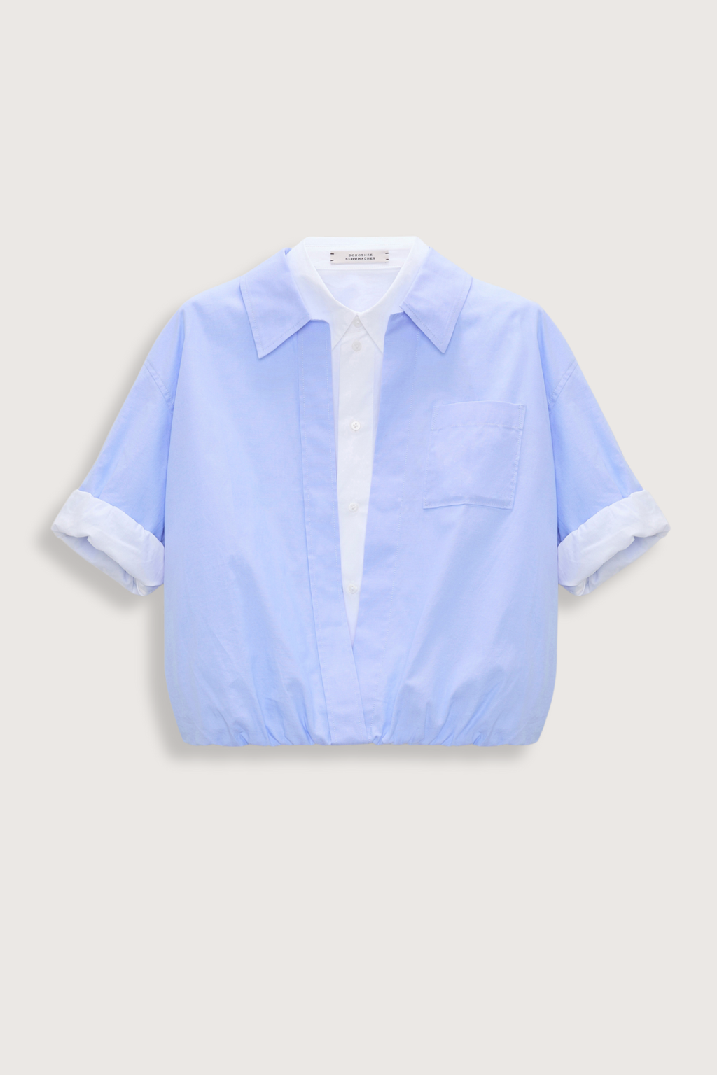 Dorothee Schumacher Powerful Ease Blouse - Oxford Blue