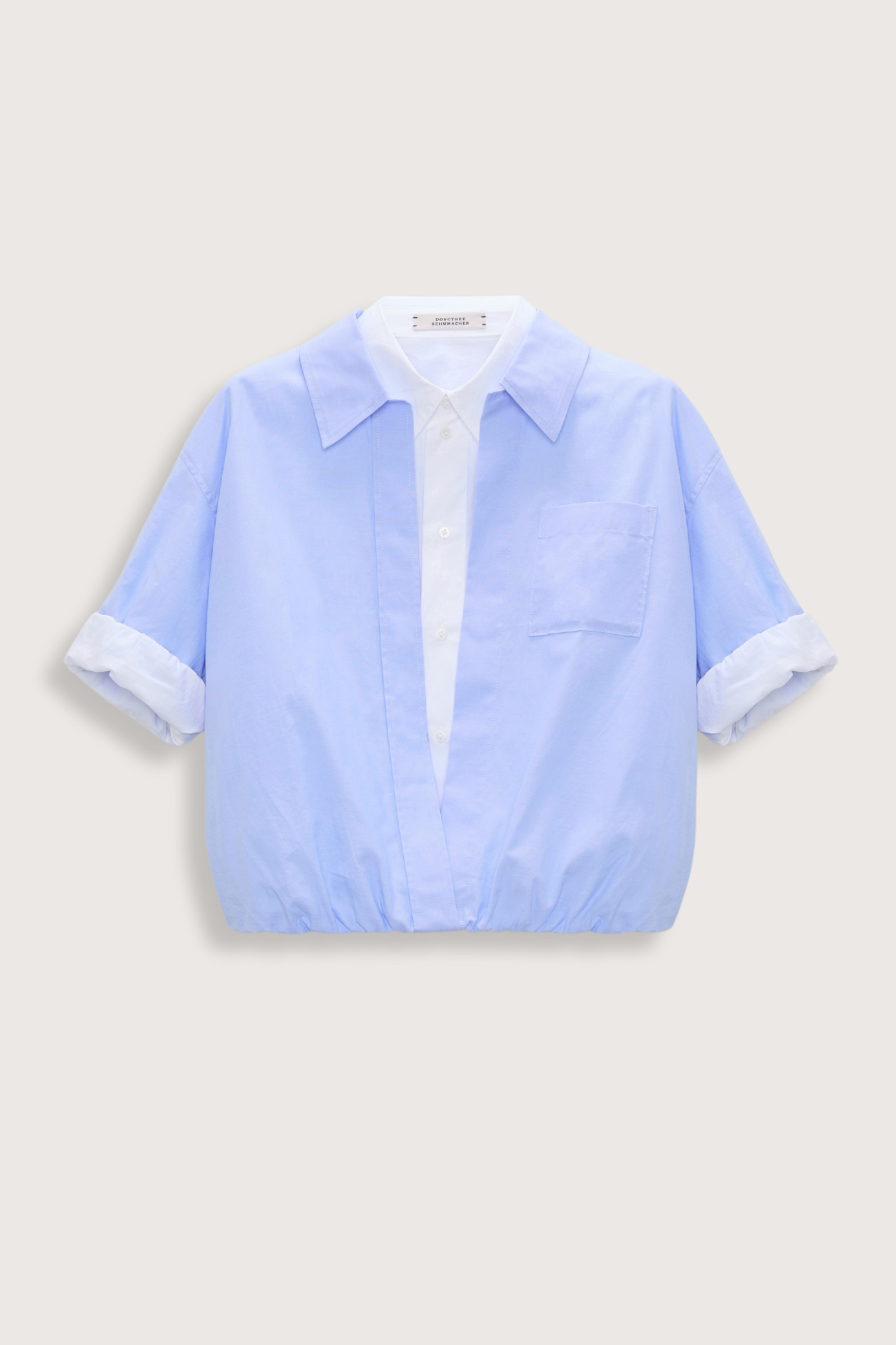 Dorothee Schumacher Powerful Ease Blouse - Oxford Blue