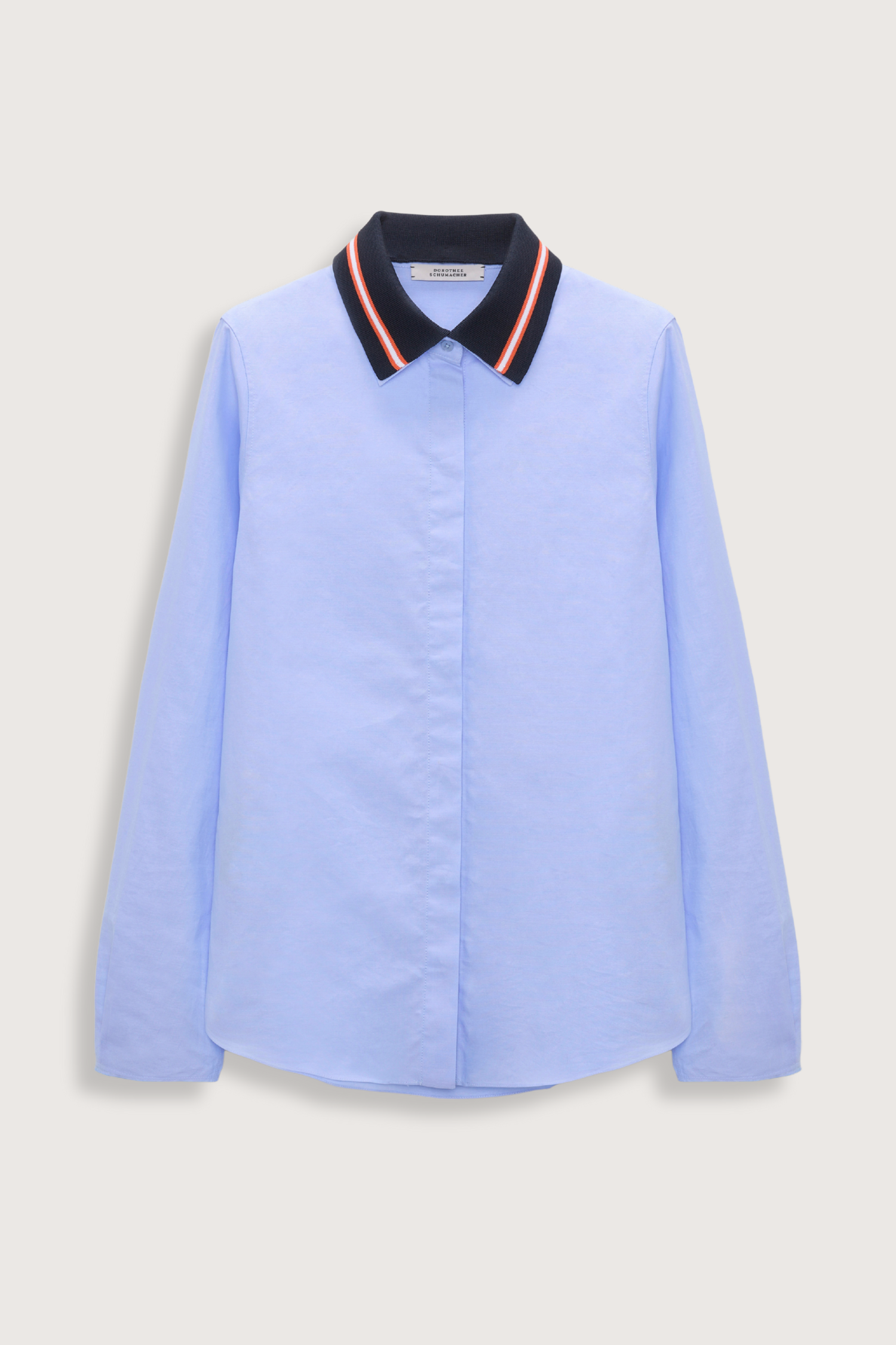 Dorothee Schumacher Powerful Ease Blouse - Oxford Blue