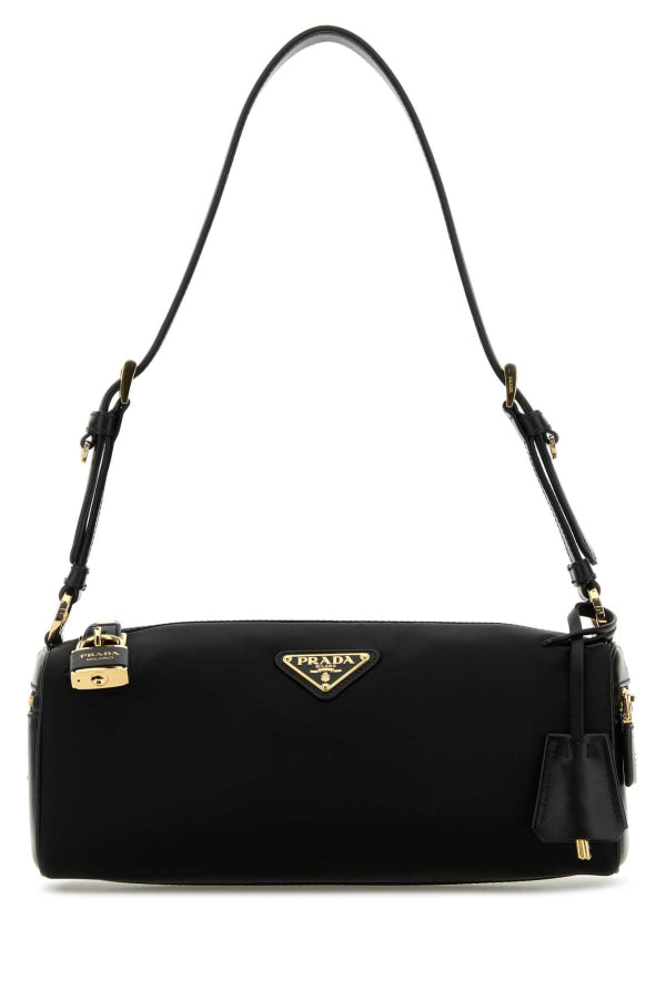Prada Nylon Shoulder Bag - NERO