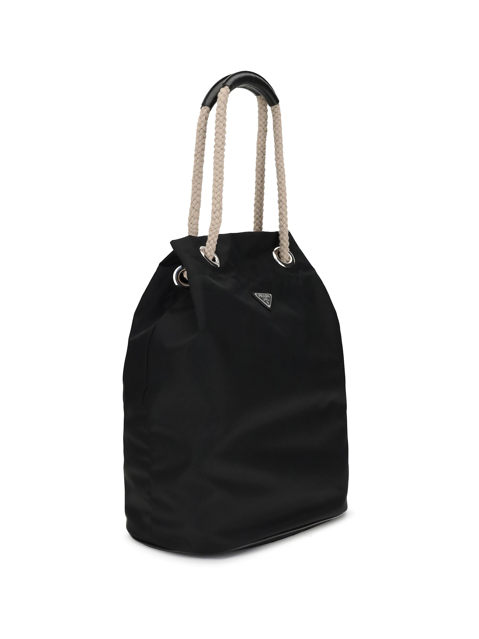 Prada Medium Mariner Re-Nylon Bucket Bag
