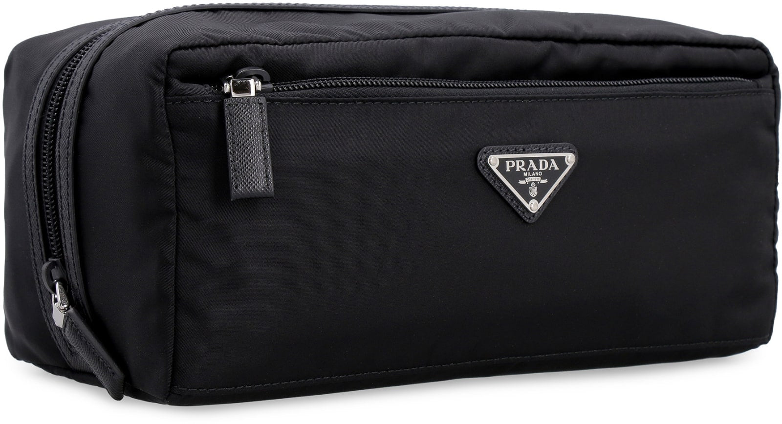 Prada Nylon Wash Bag - Black