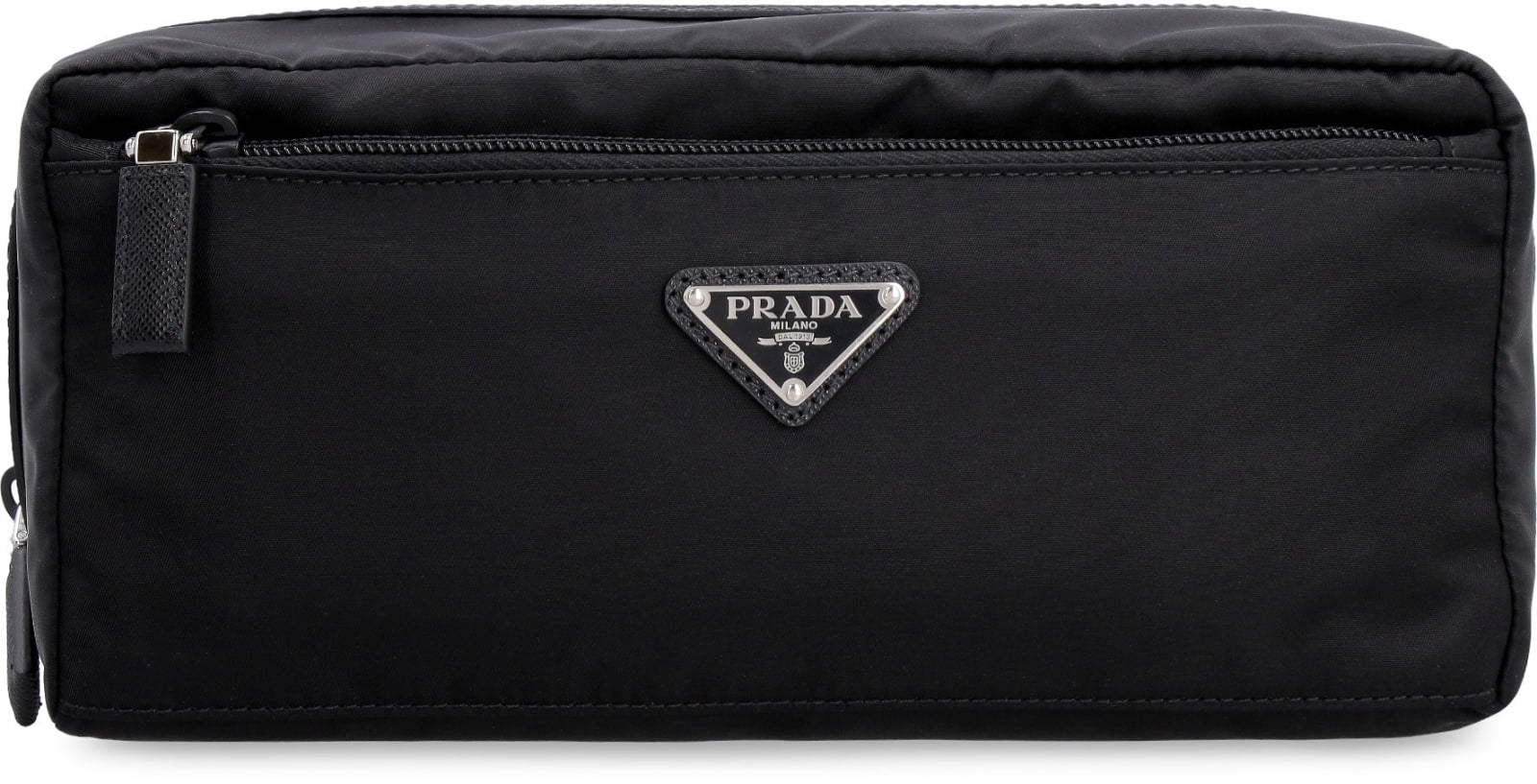 Prada Nylon Wash Bag - Black
