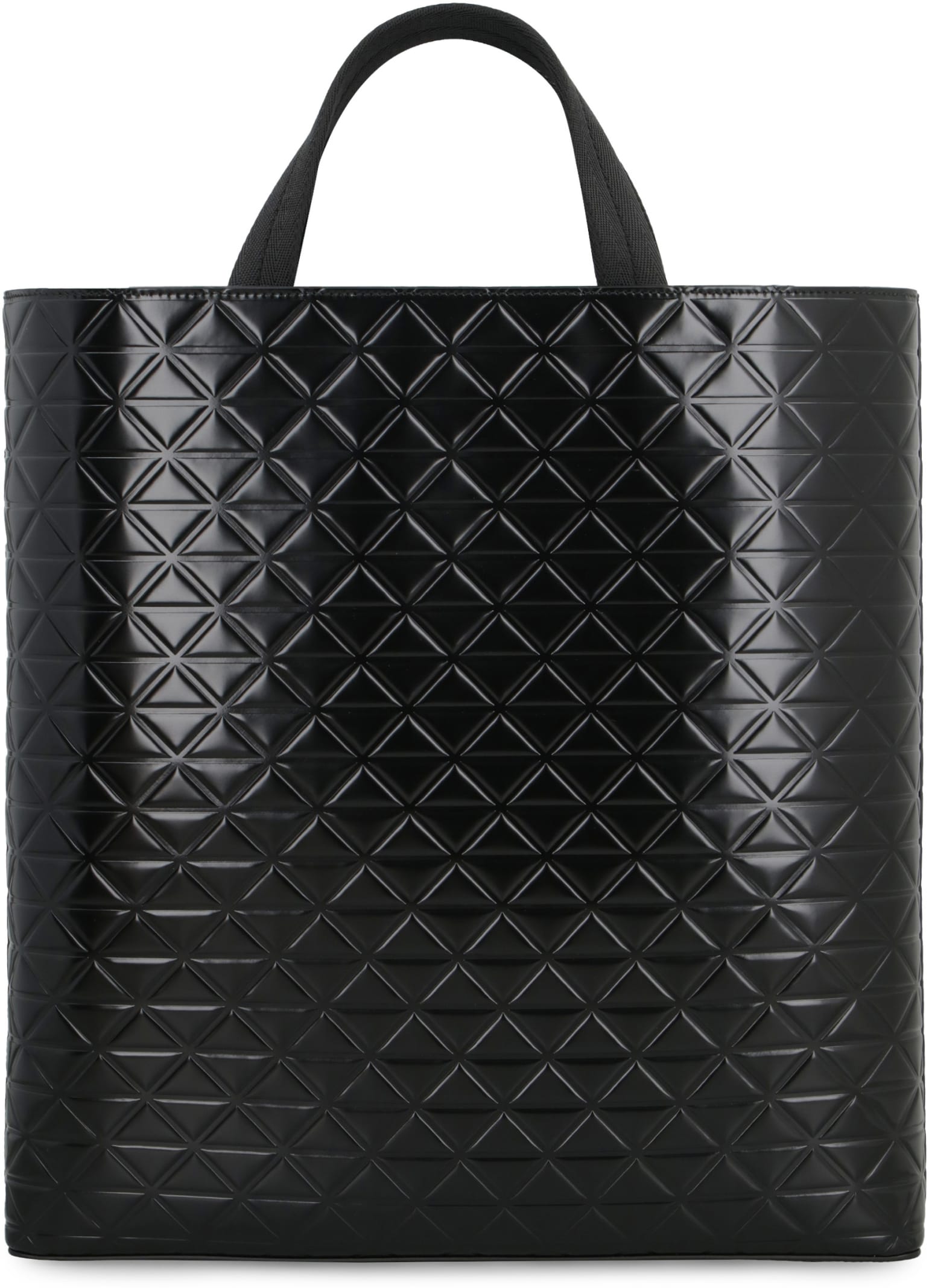 Prada Smooth Leather Tote Bag - Nero
