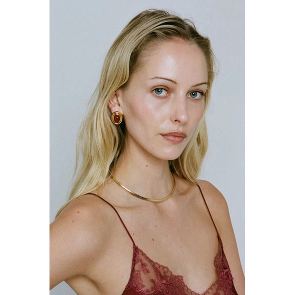 Heaven Mayhem Prize Earrings - Burgundy