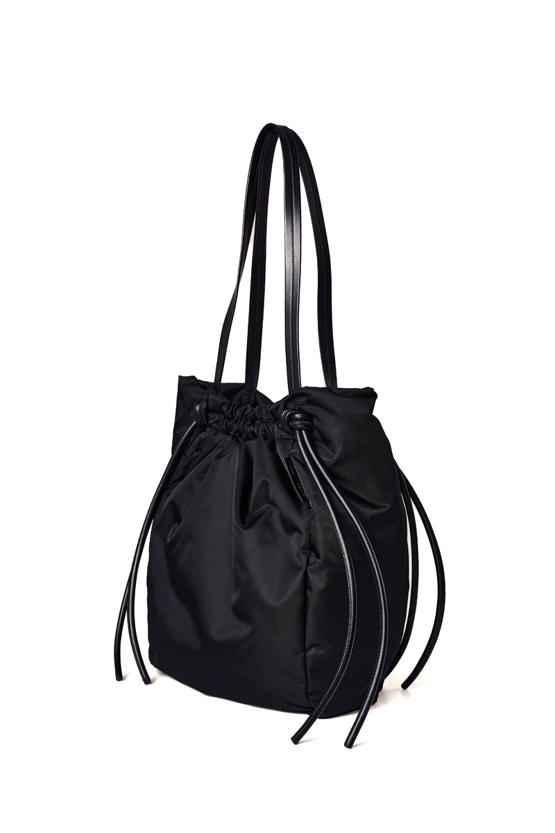 Proenza Schouler Nylon Drawstring Tote - Black