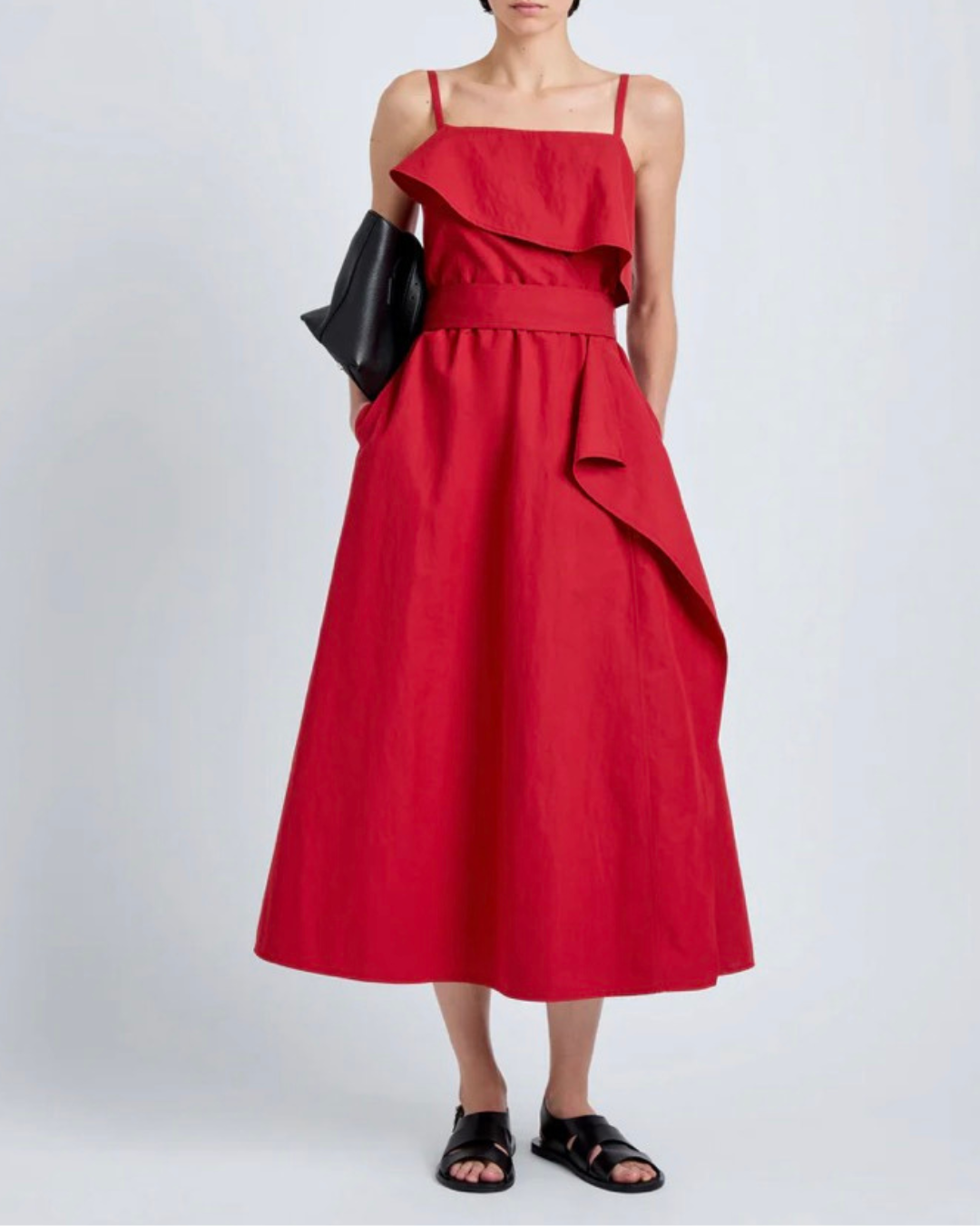 Proenza Schouler Reign Dress - Brick