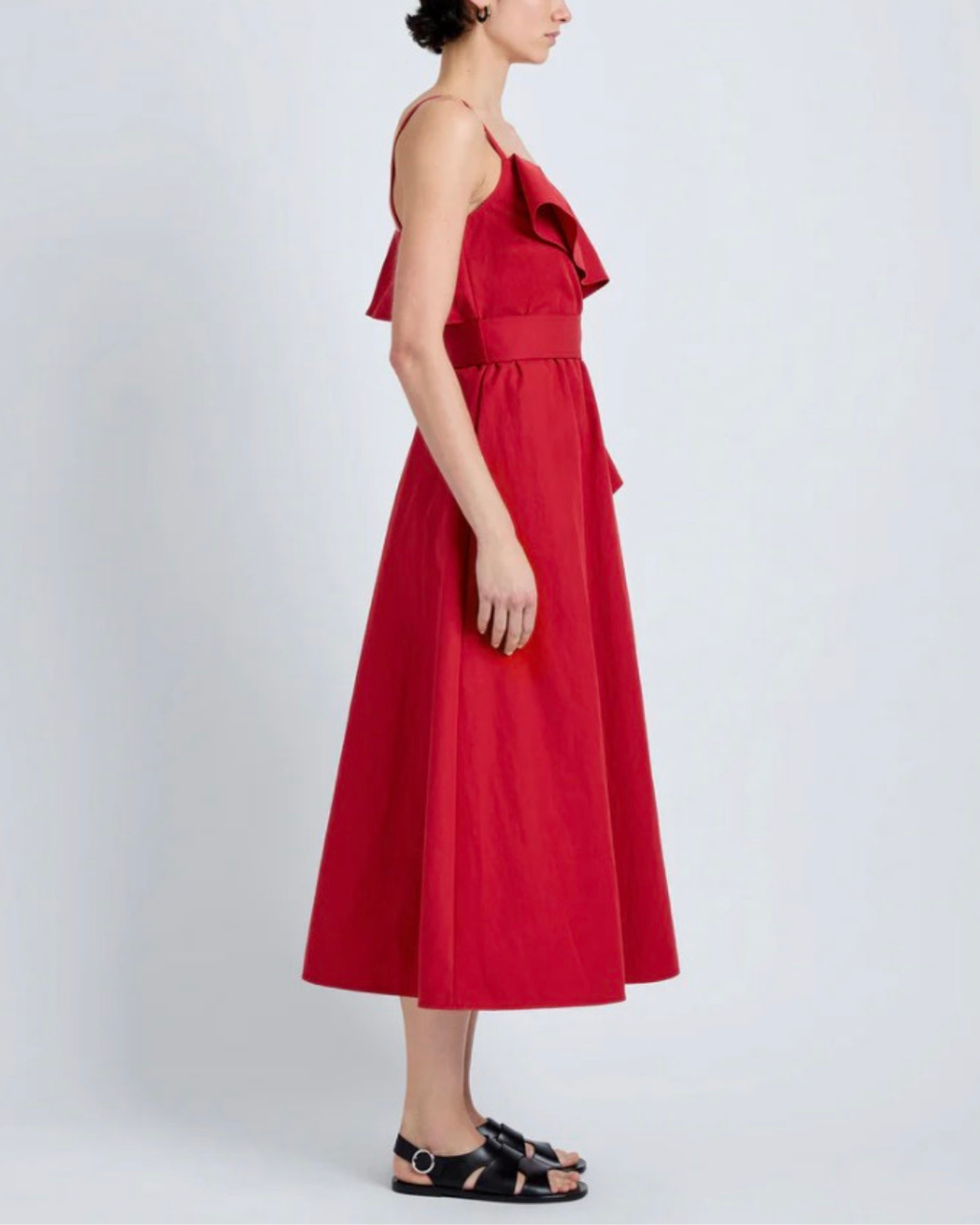 Proenza Schouler Reign Dress - Brick