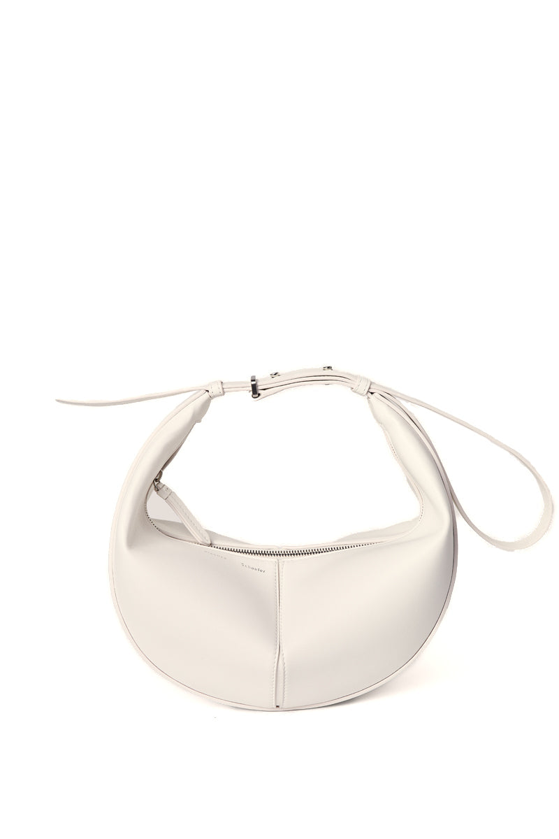 Proenza Schouler Slide Leather Shoulder Bag - White