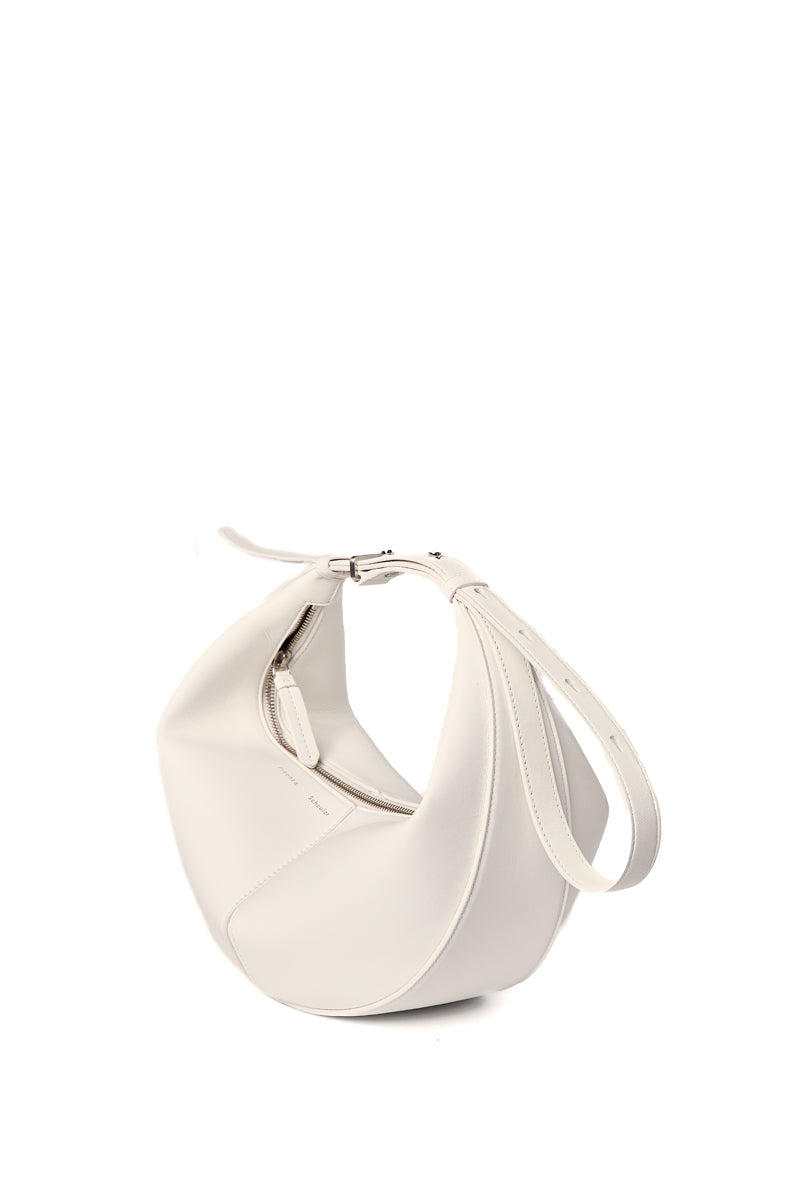 Proenza Schouler Slide Leather Shoulder Bag - White