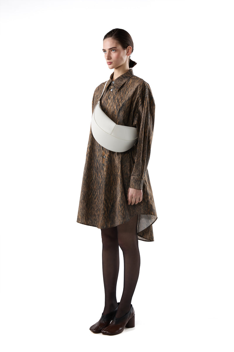 Proenza Schouler Slide Leather Shoulder Bag - White